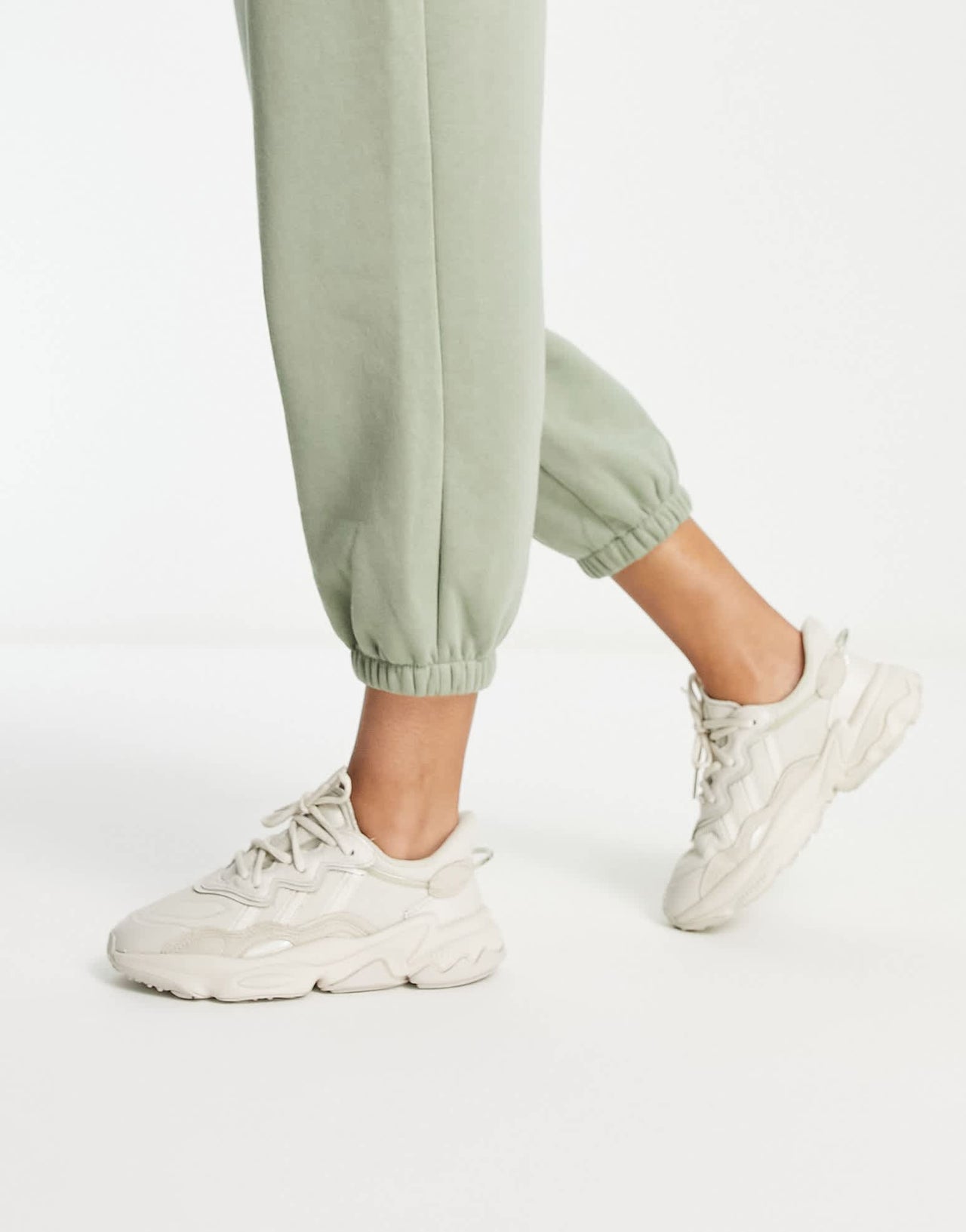 adidas Originals Ozweego trainers in beige - ASOS Sample Sale