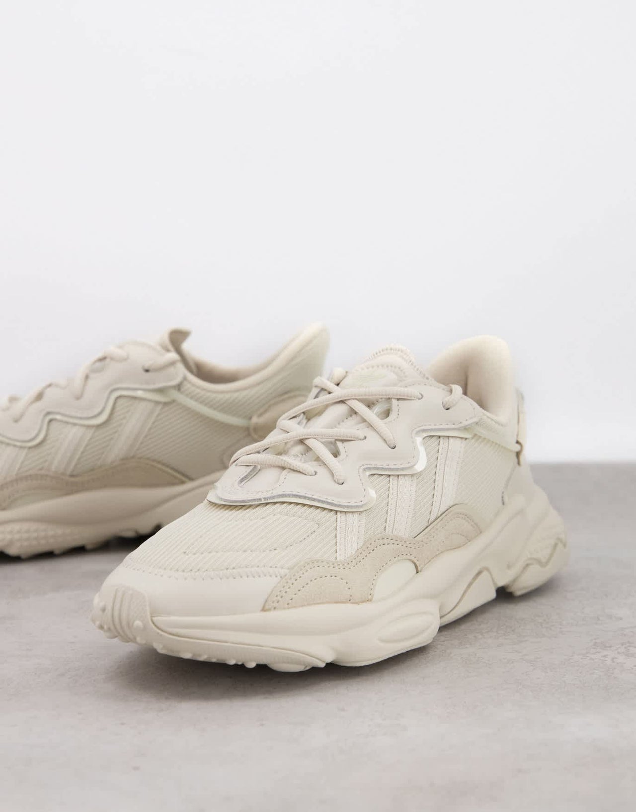 adidas Originals Ozweego trainers in beige - ASOS Sample Sale