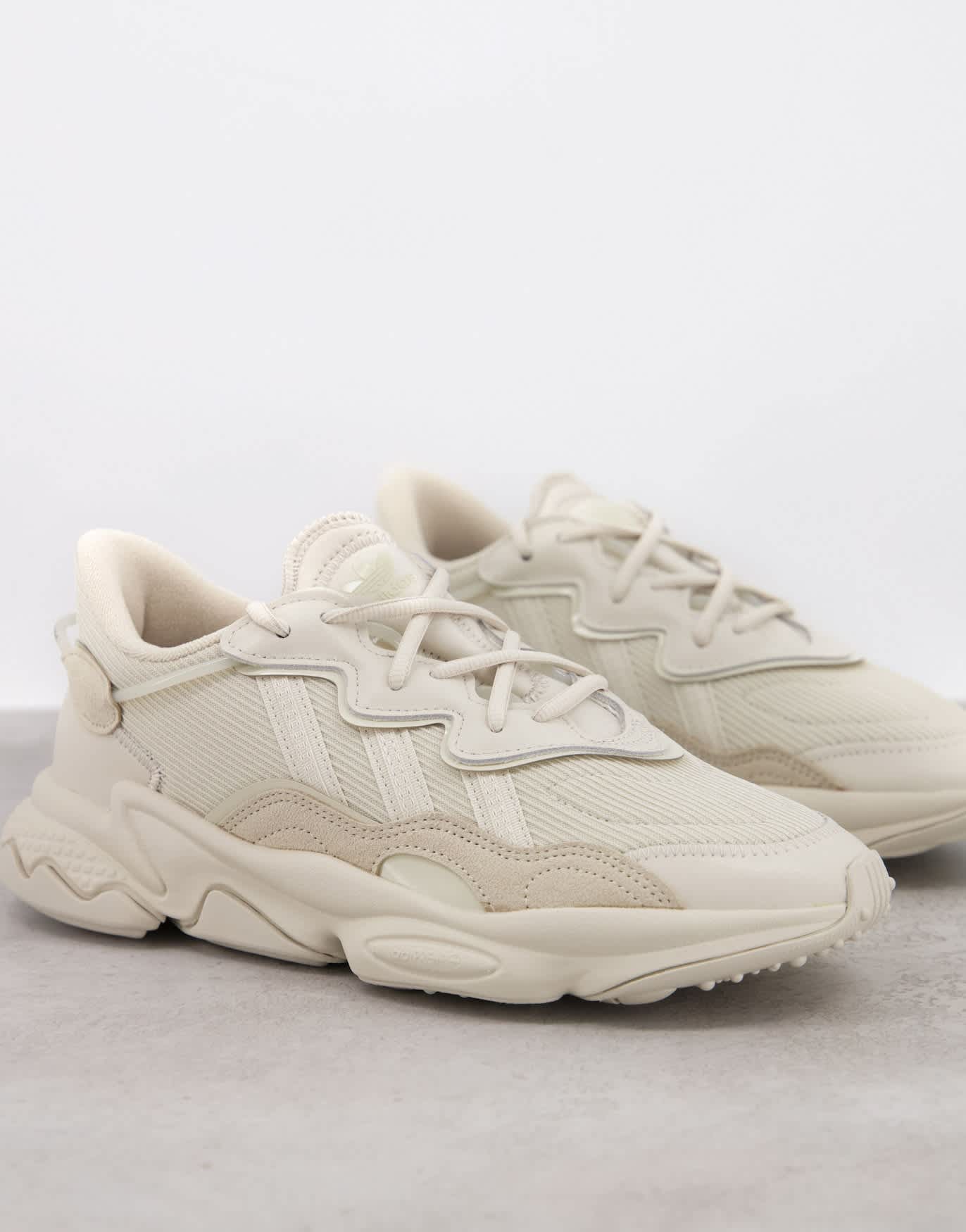adidas Originals Ozweego trainers in beige - ASOS Sample Sale