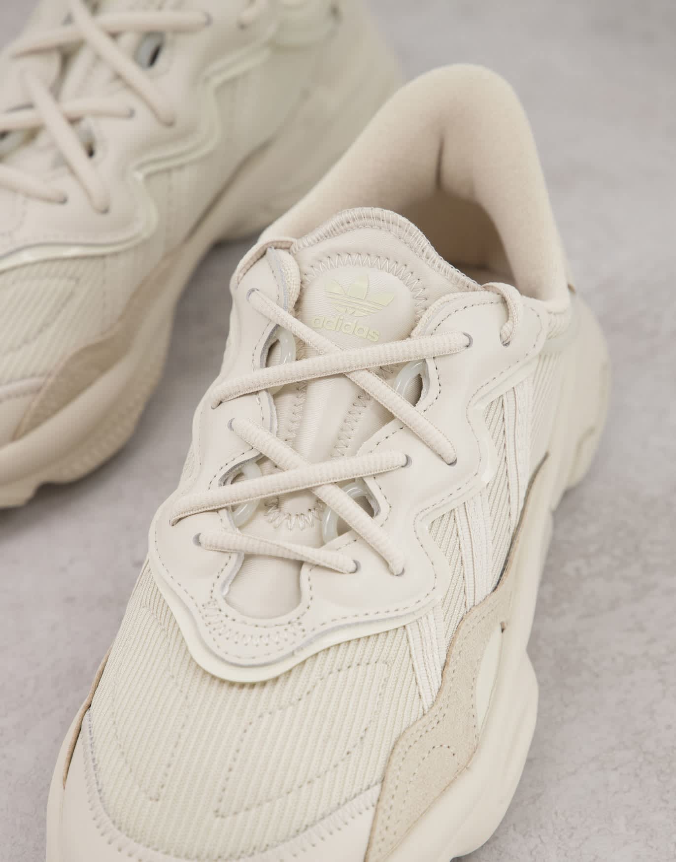 adidas Originals Ozweego trainers in beige - ASOS Sample Sale