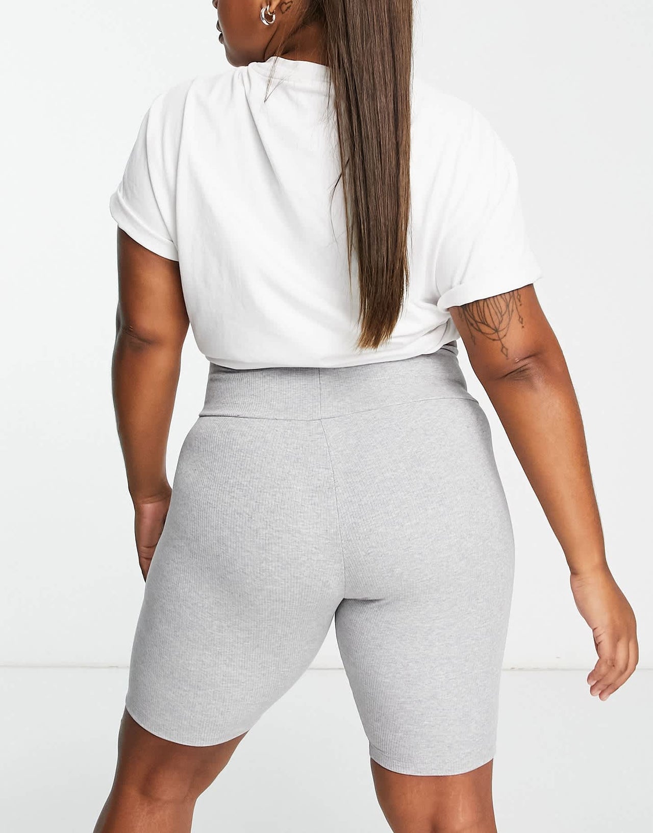 adidas Originals Plus essentials shorts in grey - ASOS Sample Sale