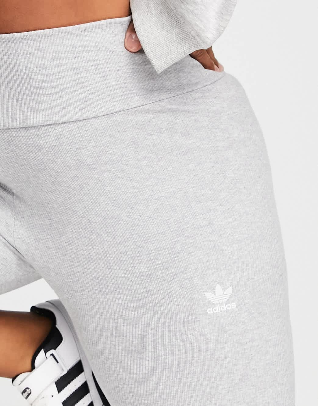 adidas Originals Plus essentials shorts in grey - ASOS Sample Sale