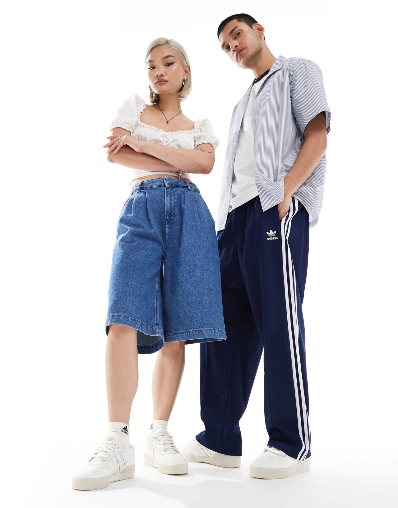 adidas Originals Rivalry Lux Low trainers in cloud white - ASOS Sample Sale