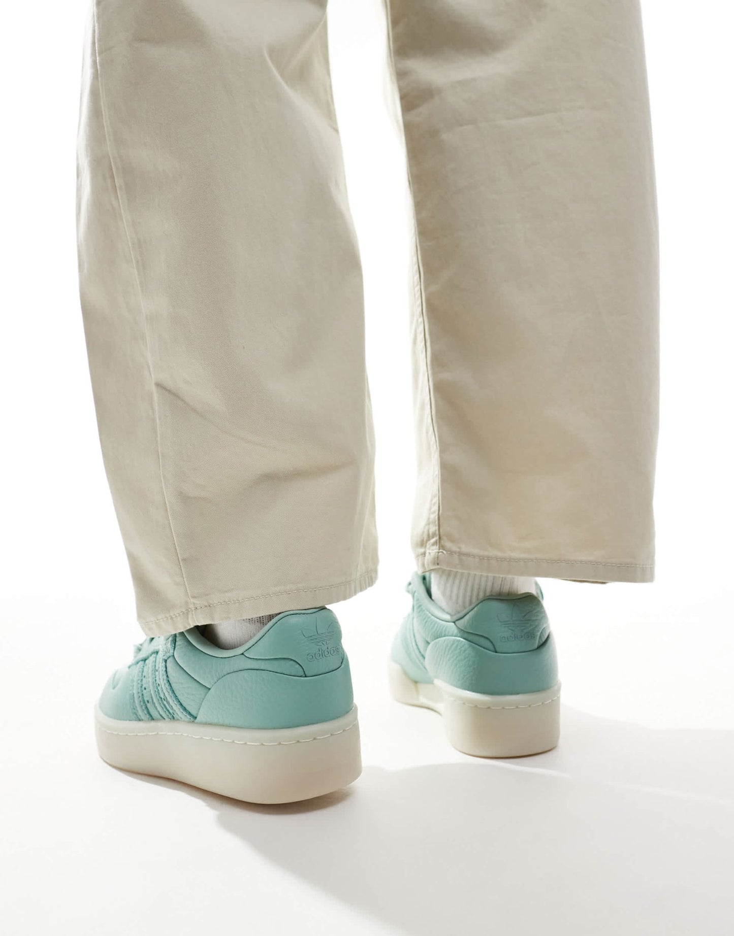 adidas Originals Rivalry Lux Low trainers in green - ASOS Sample Sale