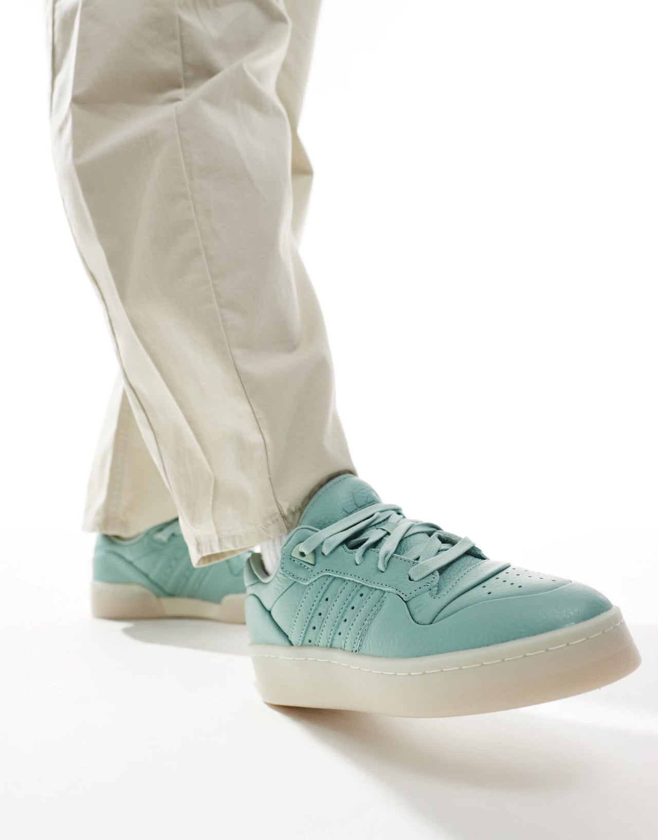 adidas Originals Rivalry Lux Low trainers in green - ASOS Sample Sale