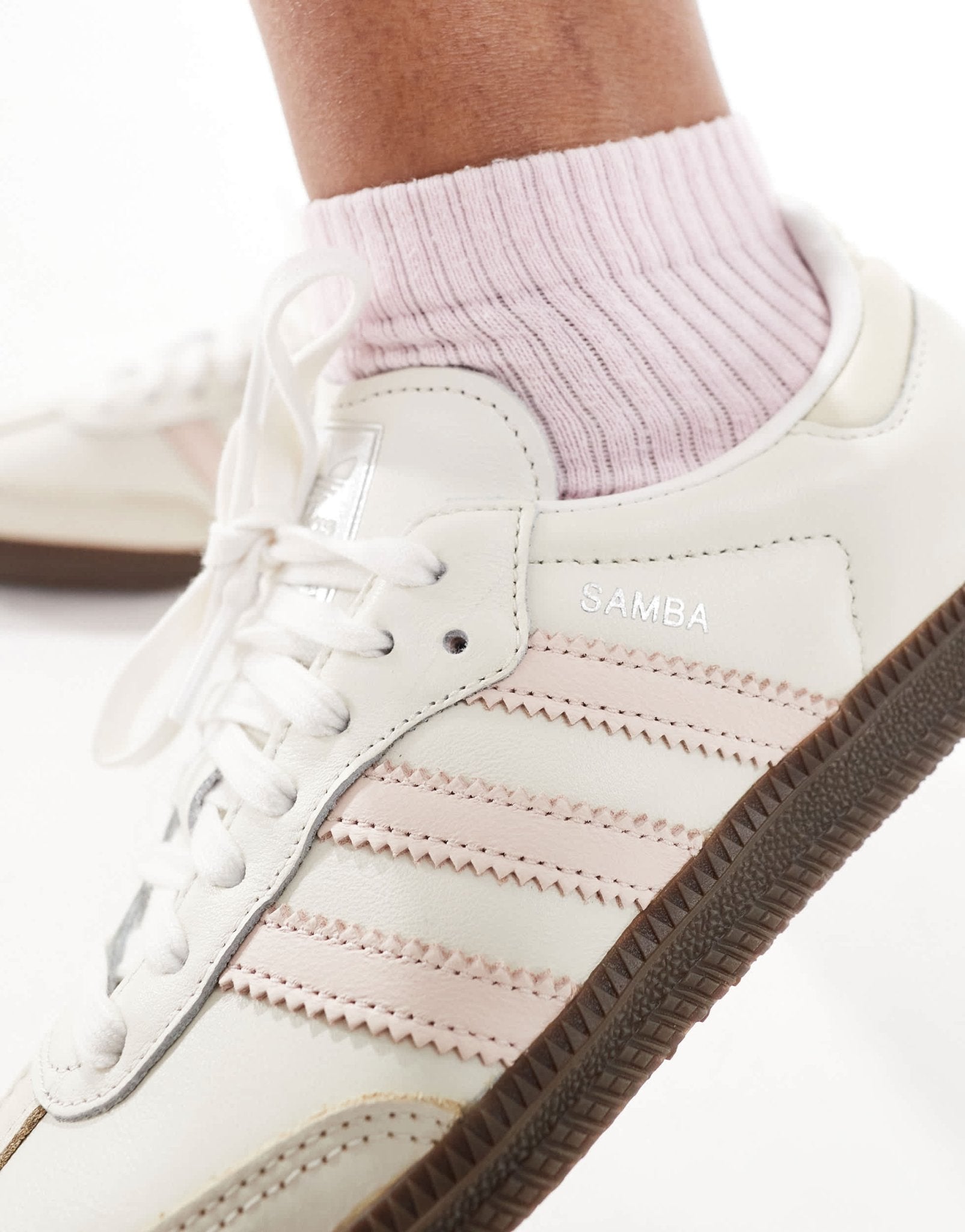 adidas Originals Samba OG trainers in off white - ASOS Sample Sale