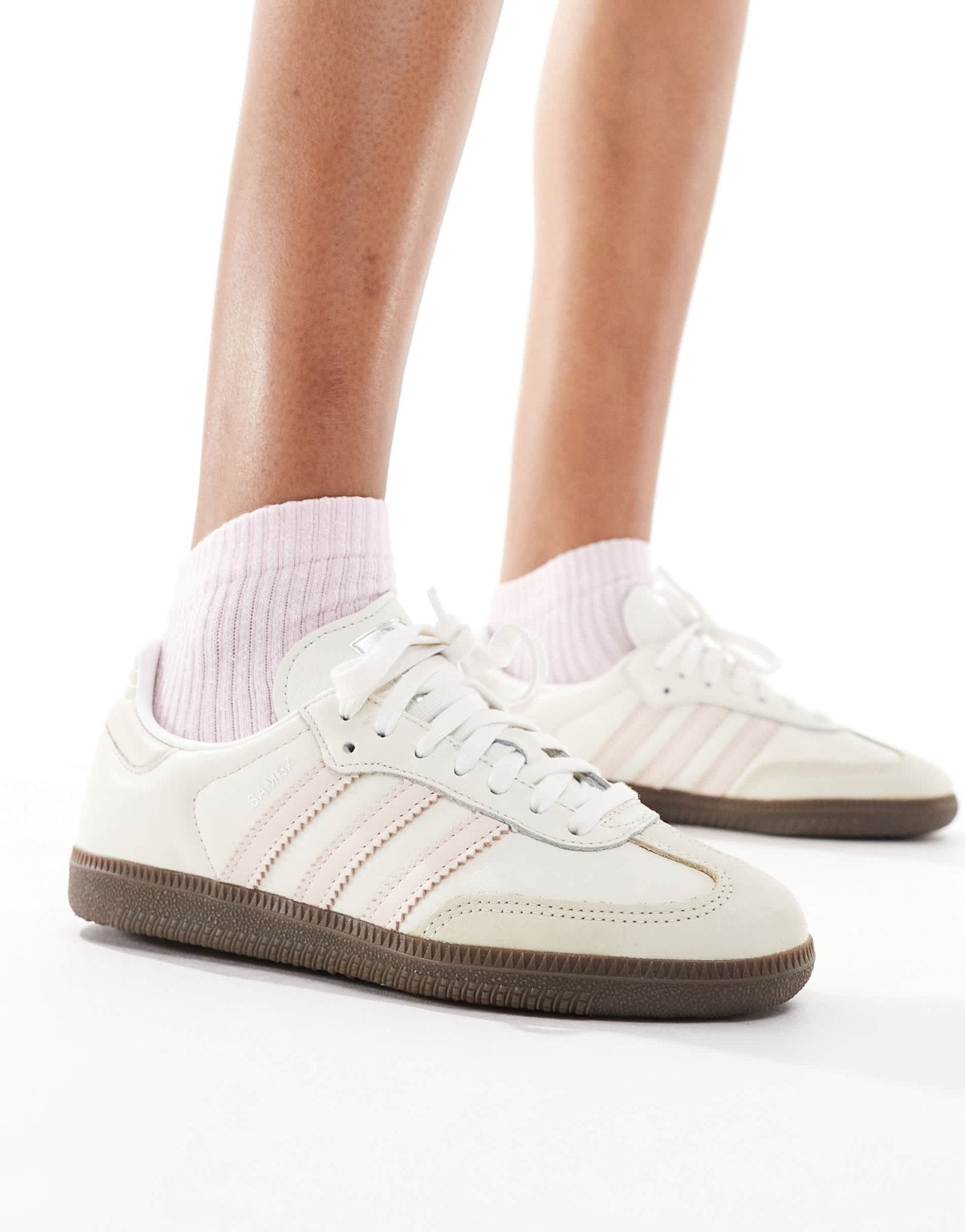 adidas Originals Samba OG trainers in off white - ASOS Sample Sale