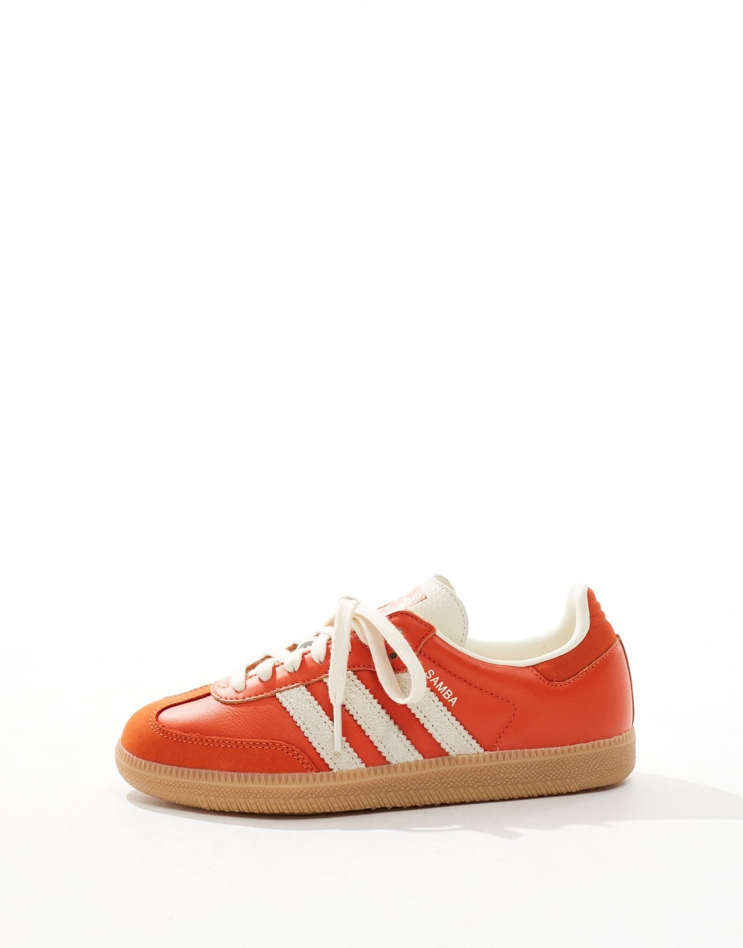 adidas Originals Samba OG trainers in orange and white - ASOS Sample Sale