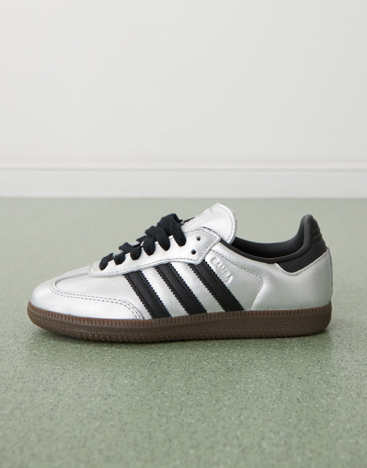 adidas Originals Samba trainers in metallic silver and black - ASOS Sample Sale