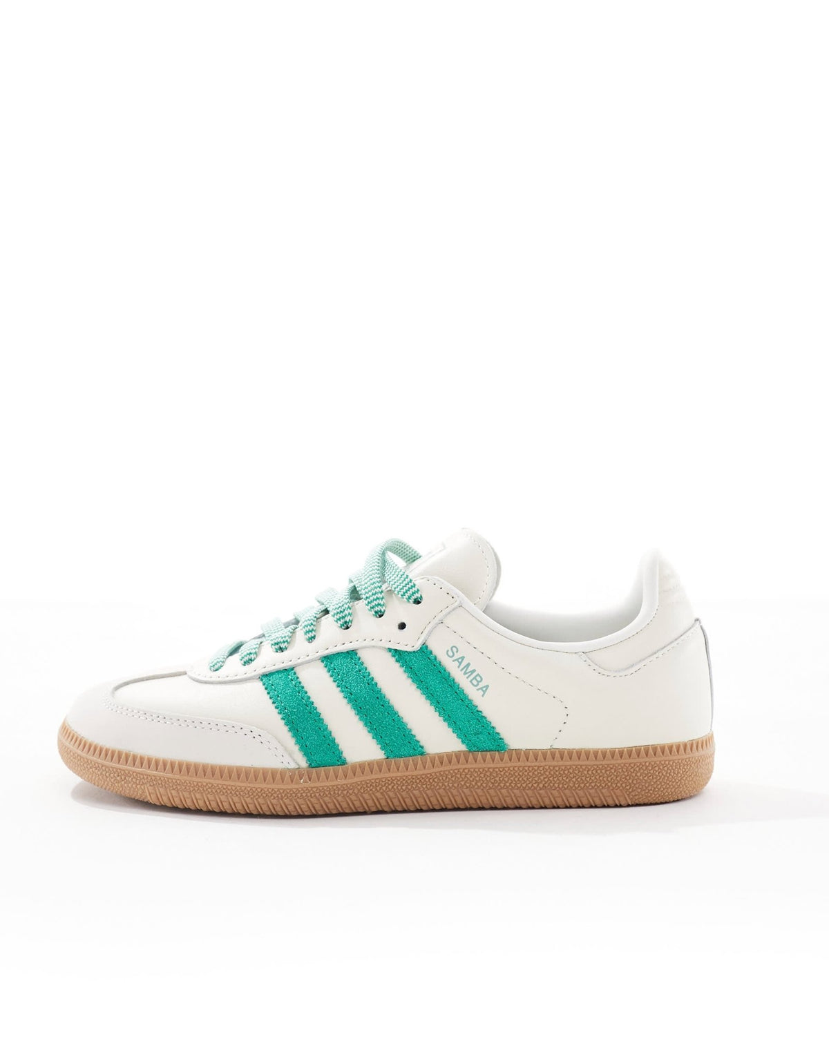 adidas Originals Samba trainers in off white and green - ASOS Sample Sale