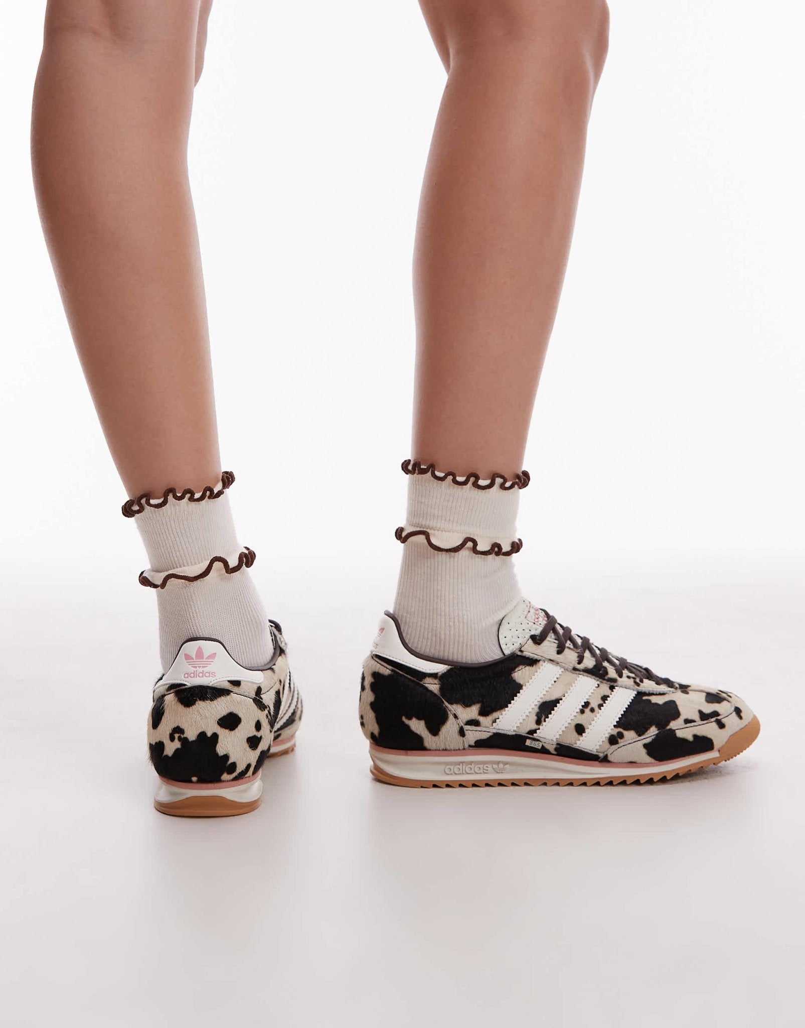 adidas Originals SL 72 OG trainers in cow print - exclusive to ASOS - ASOS Sample Sale