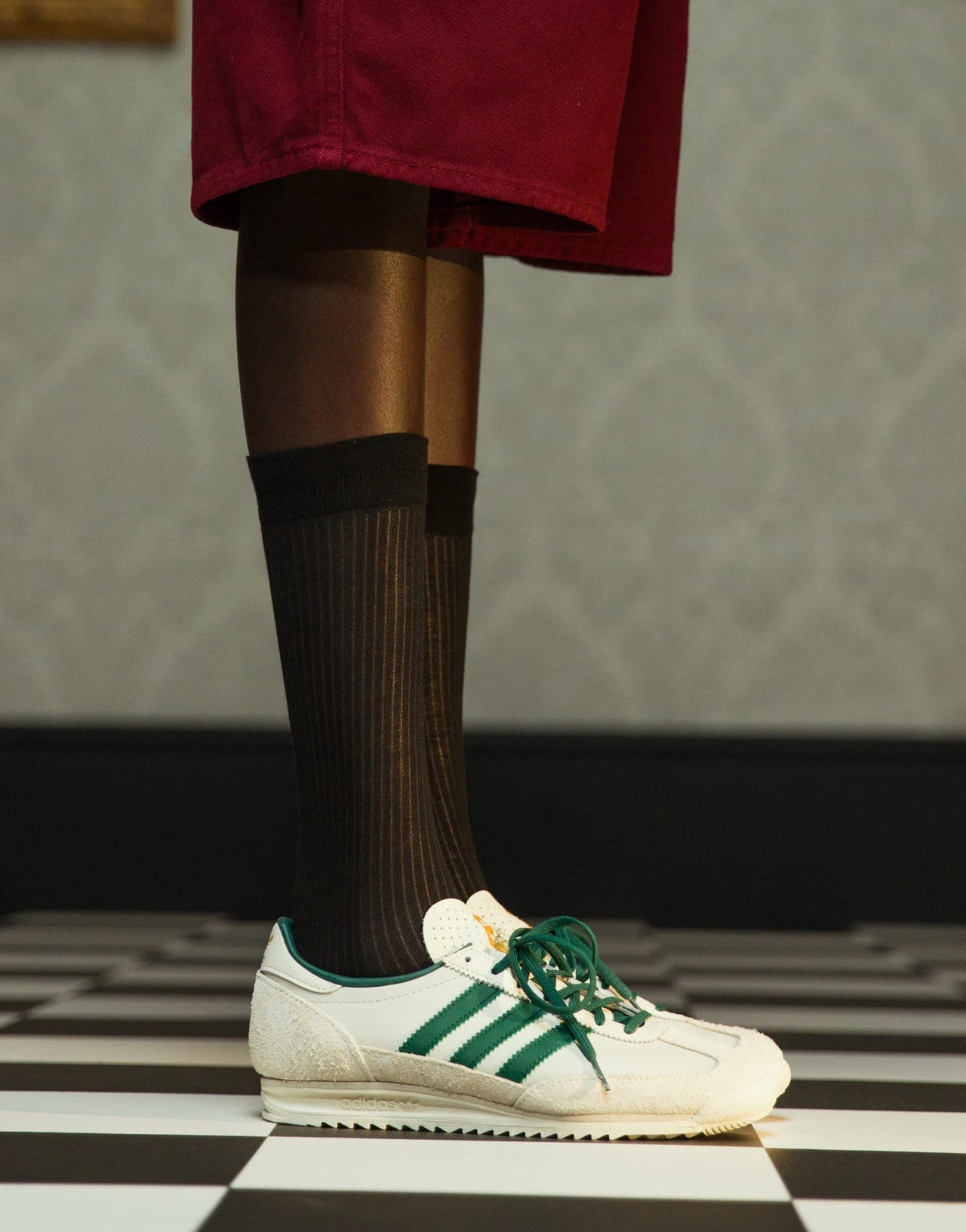 adidas Originals SL 72 OG trainers in white and green - ASOS Sample Sale