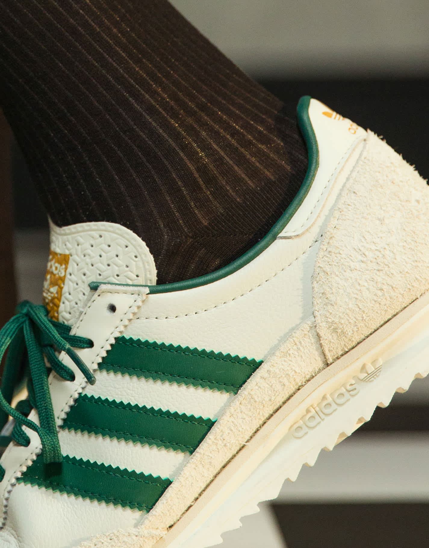 adidas Originals SL 72 OG trainers in white and green - ASOS Sample Sale