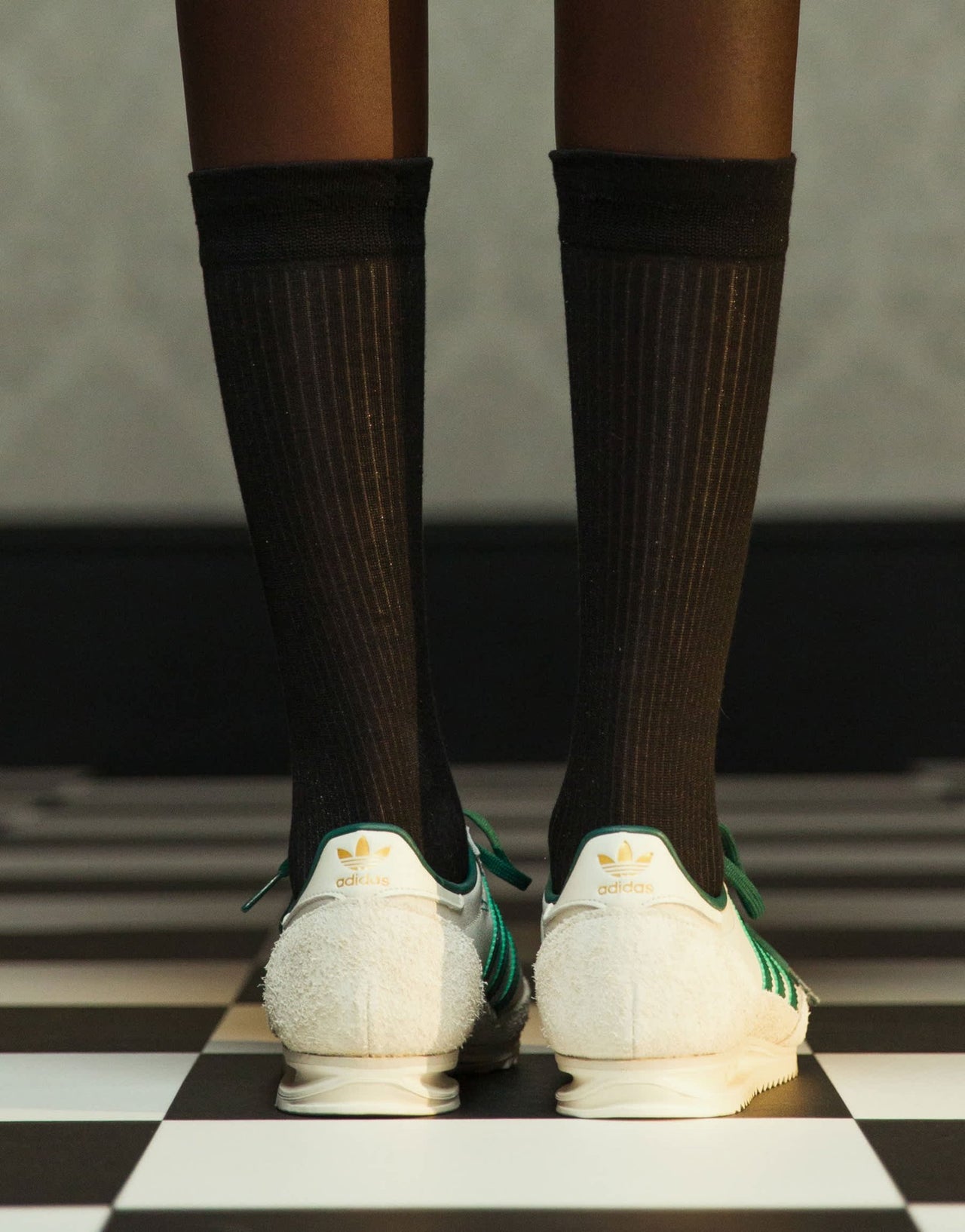 adidas Originals SL 72 OG trainers in white and green - ASOS Sample Sale