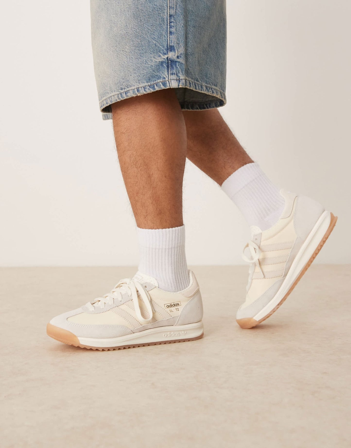 adidas Originals SL 72 RS trainers in white and cream - ASOS Sample Sale