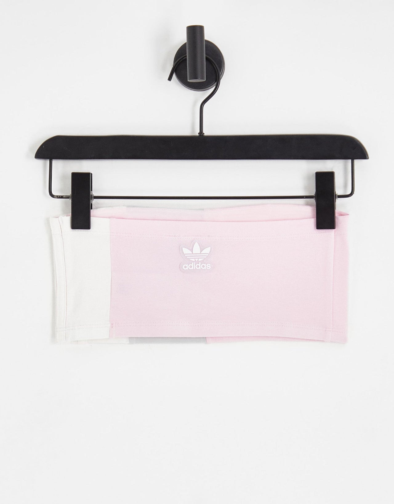 adidas Originals 'Summer Rave' colour block bandeau top in pink - ASOS Sample Sale