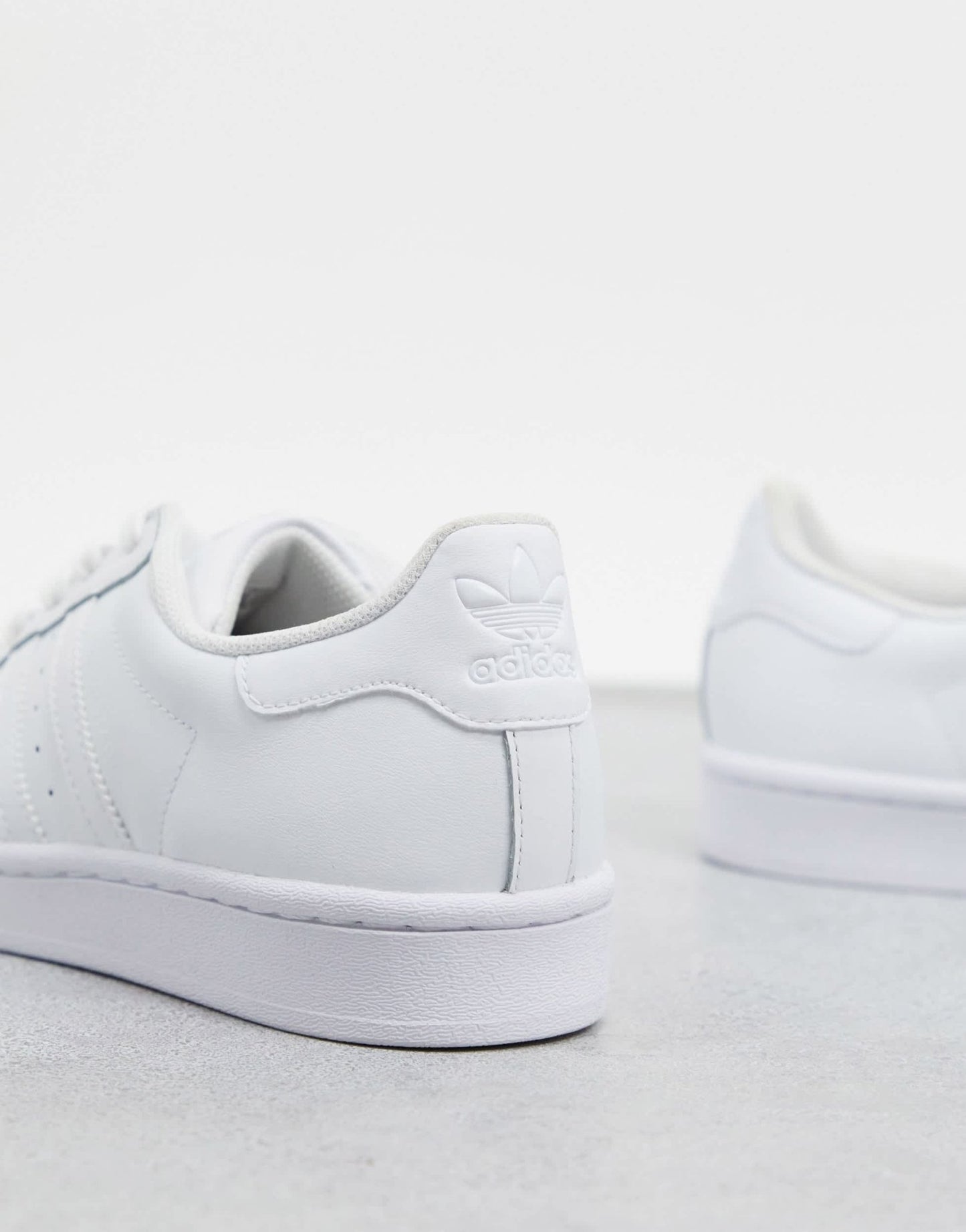 adidas Originals Superstar trainers in triple white - ASOS Sample Sale