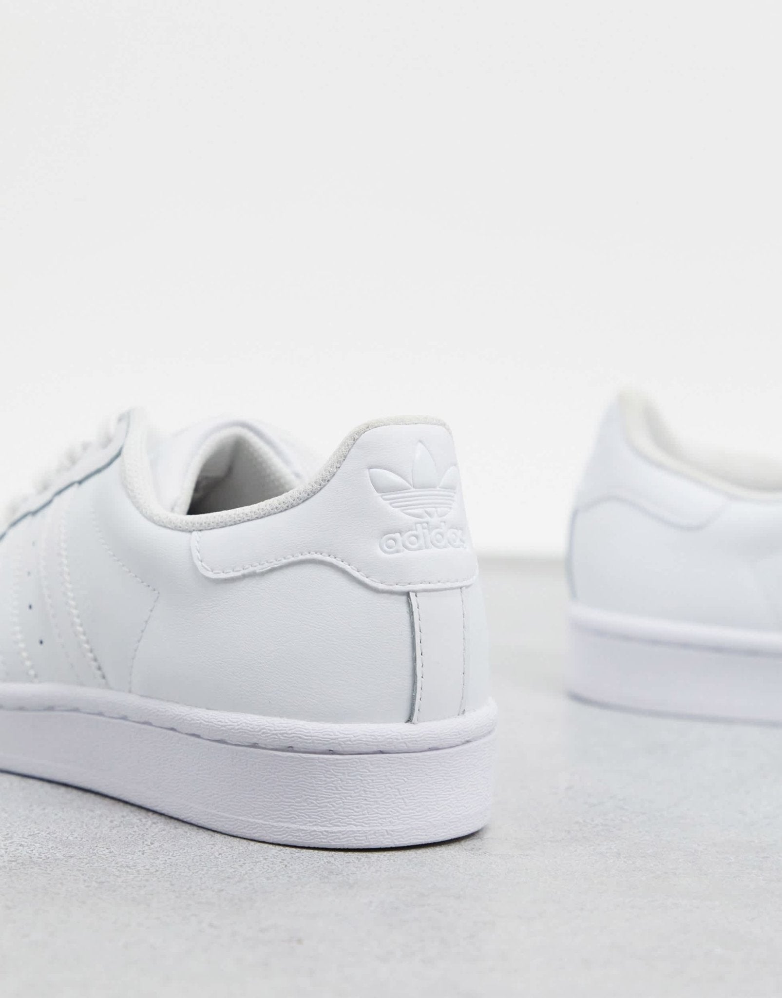 adidas Originals Superstar trainers in triple white - ASOS Sample Sale