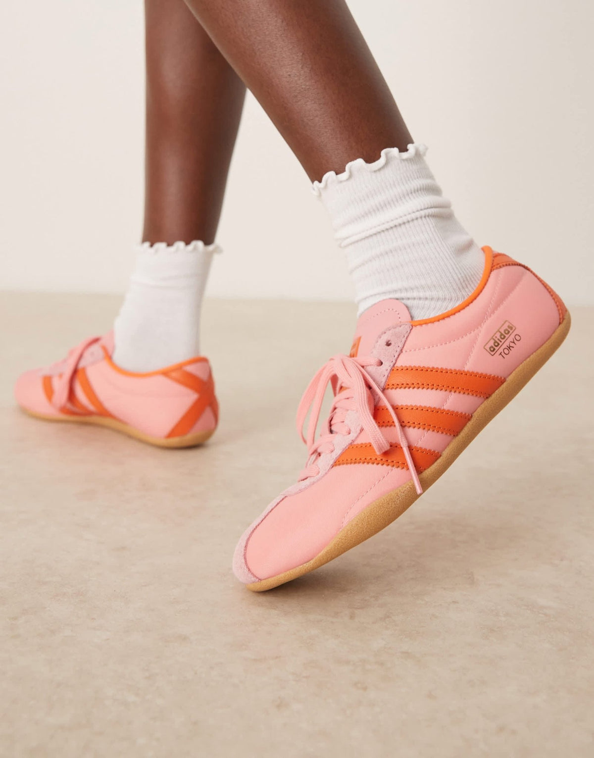 adidas Originals Tokyo trainers in pink and red - ASOS Sample Sale