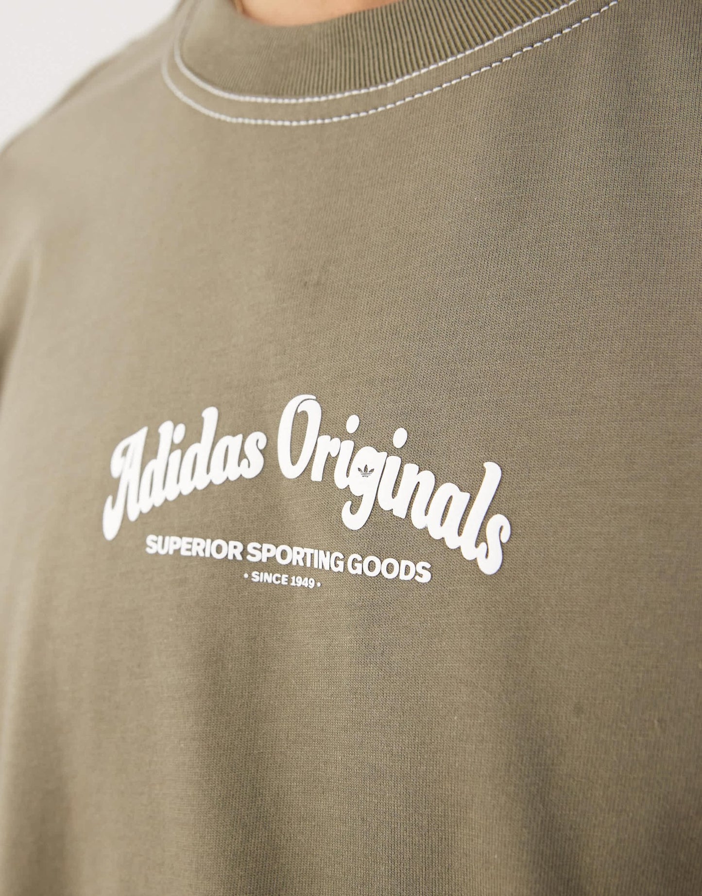 adidas Originals Wabash t-shirt in khaki - ASOS Sample Sale