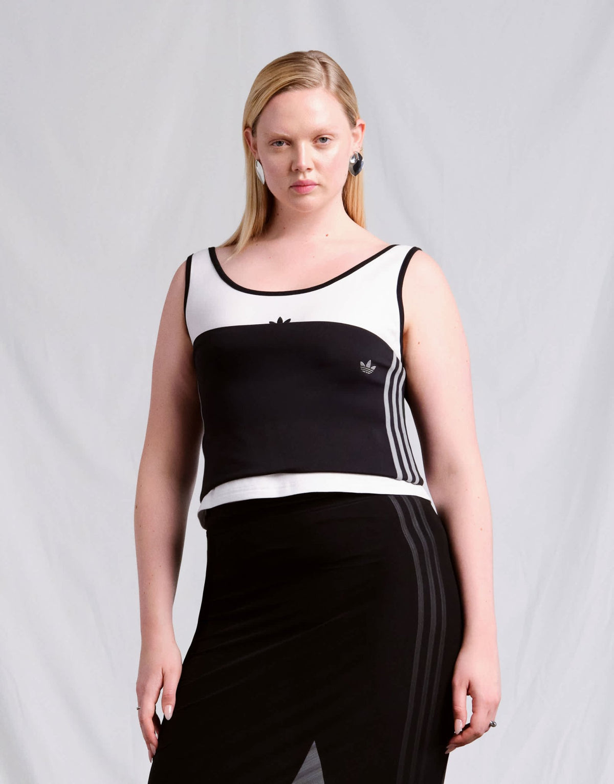 adidas Originals x ASOS bandeau top in black - ASOS Sample Sale