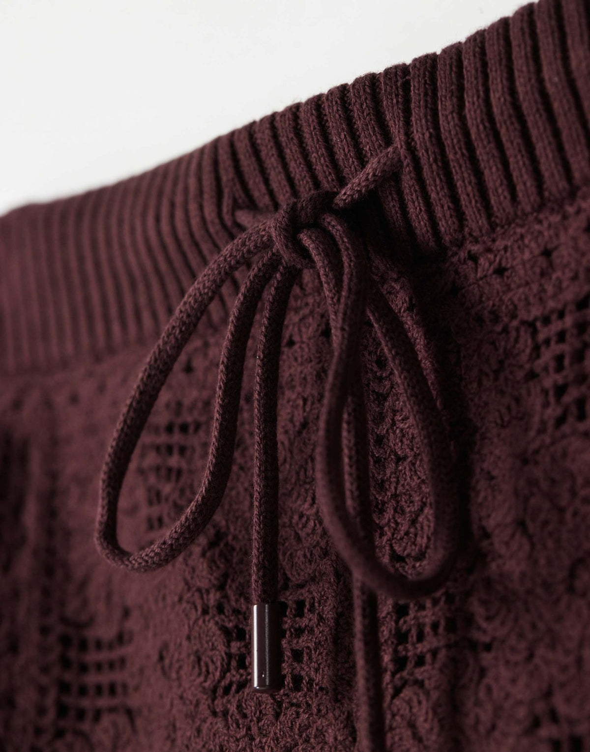 adidas Originals x ASOS crochet knitted mini skirt in brown - ASOS Sample Sale