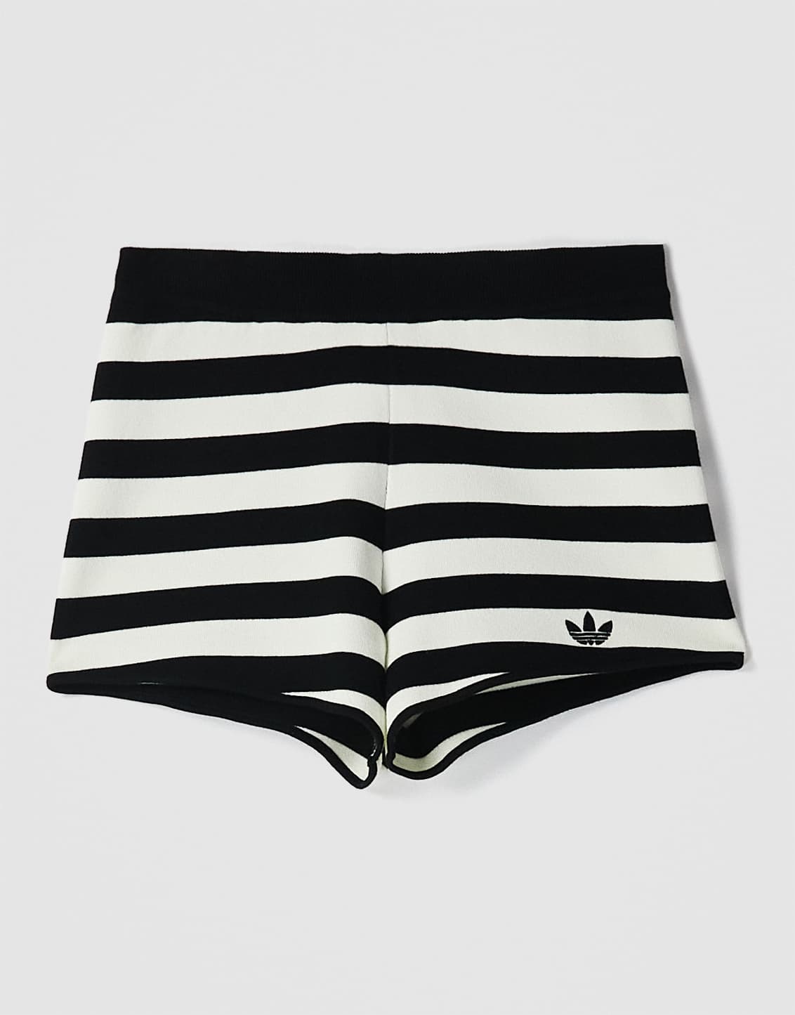 adidas Originals x ASOS knitted short co-ord in black and white stripe - ASOS Sample Sale