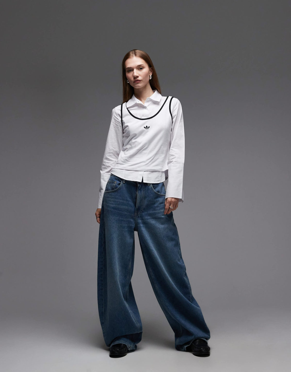adidas Originals x ASOS vest in white - ASOS Sample Sale