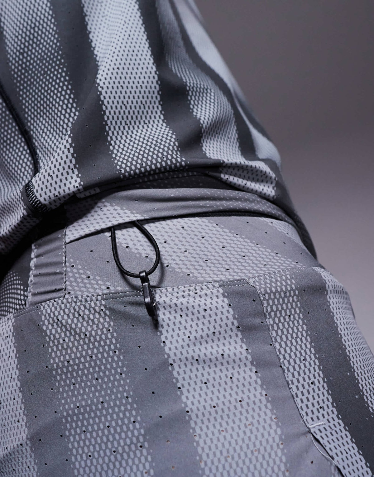 adidas Running Adizero shorts with print in black and grey - ASOS Sample Sale