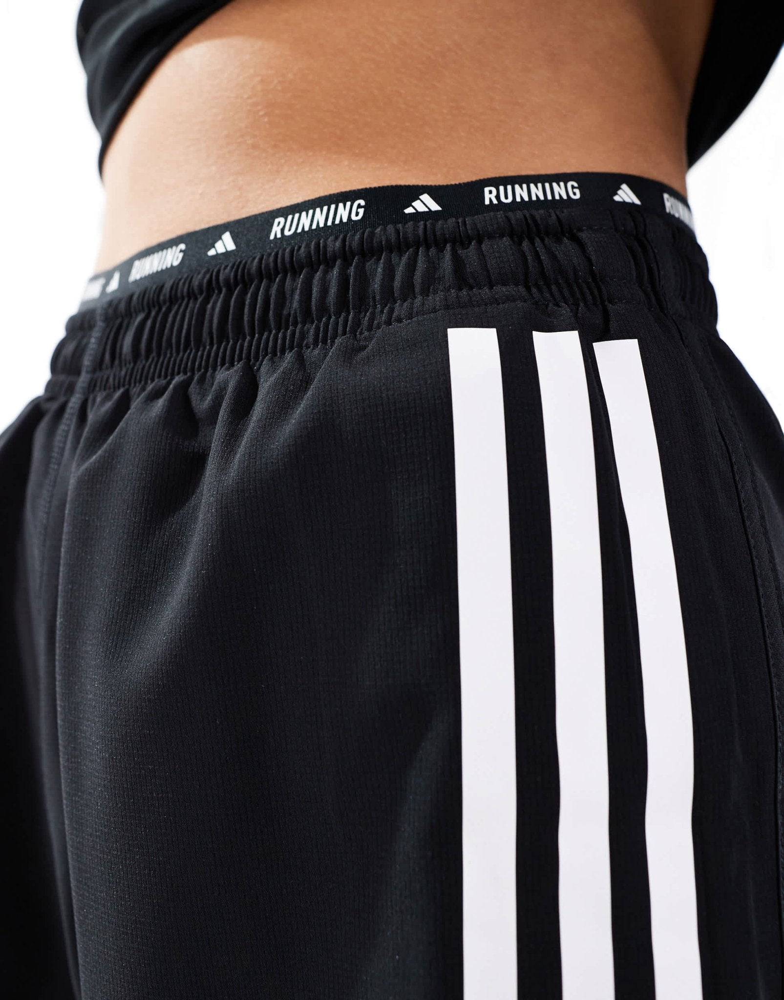 adidas Running Own The Run 2 - in - 1 shorts in black - ASOS Sample Sale