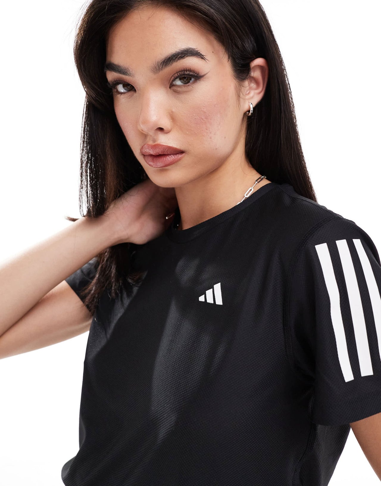 adidas Running Own The Run t-shirt in black - ASOS Sample Sale