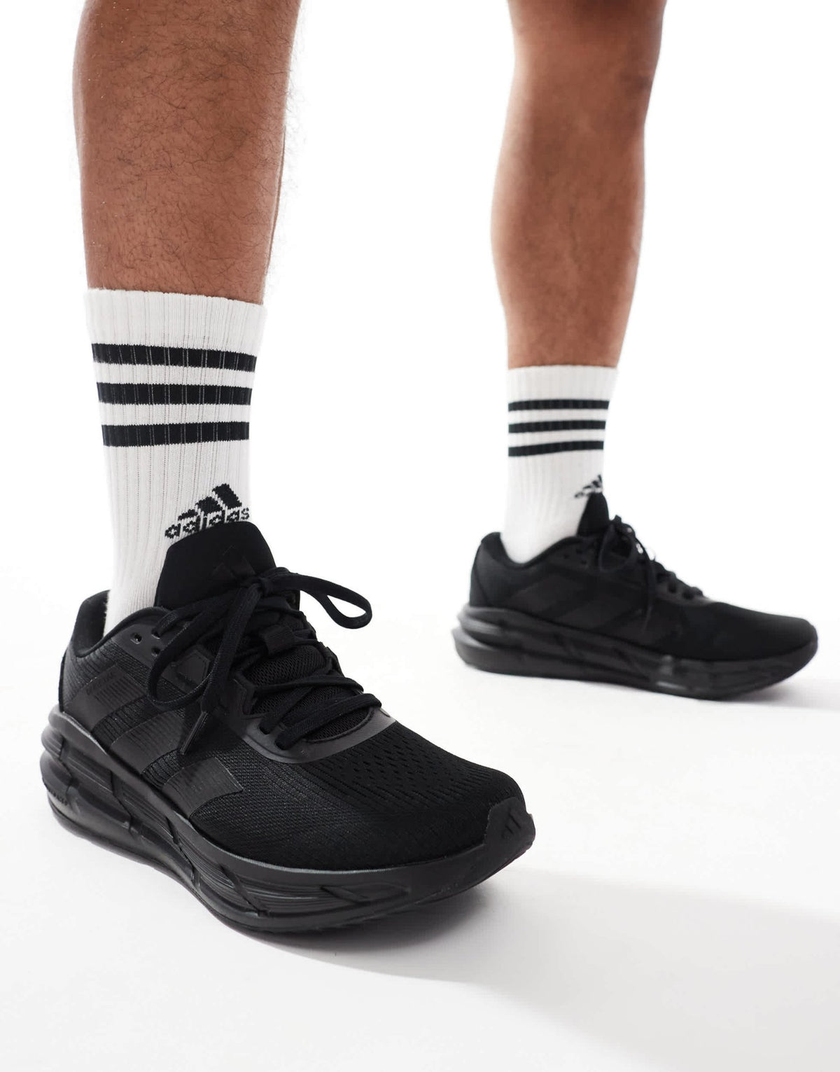 adidas Running Questar 3 trainers in black - ASOS Sample Sale