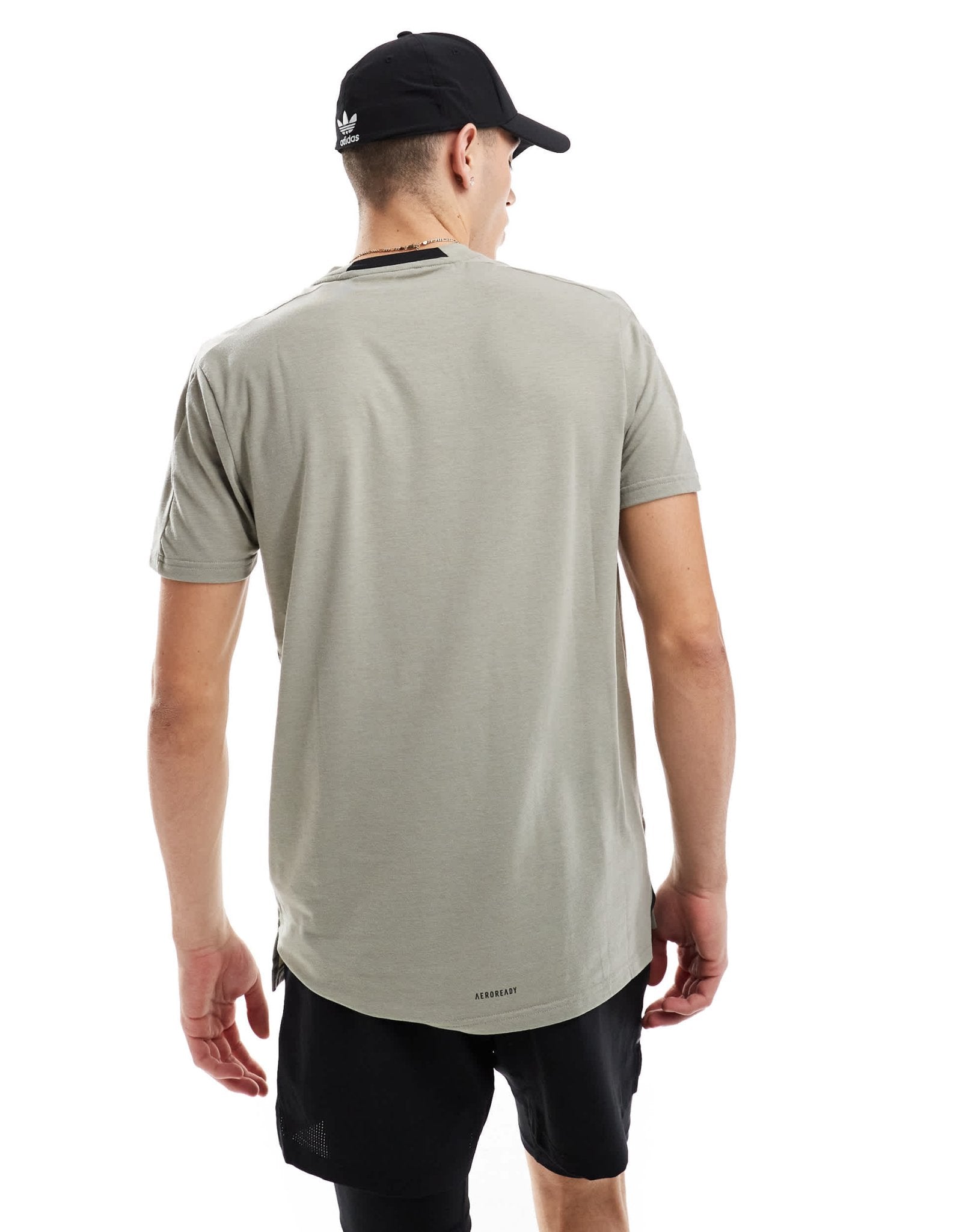 adidas Training D4T t-shirt in silver grey - ASOS Sample Sale