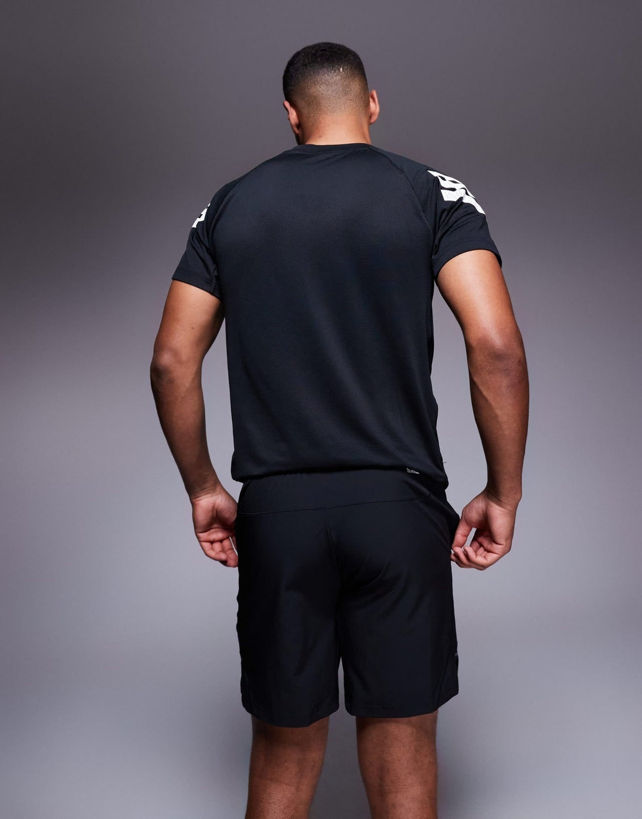 adidas Training Gym+ 3 stripe shorts in black - ASOS Sample Sale