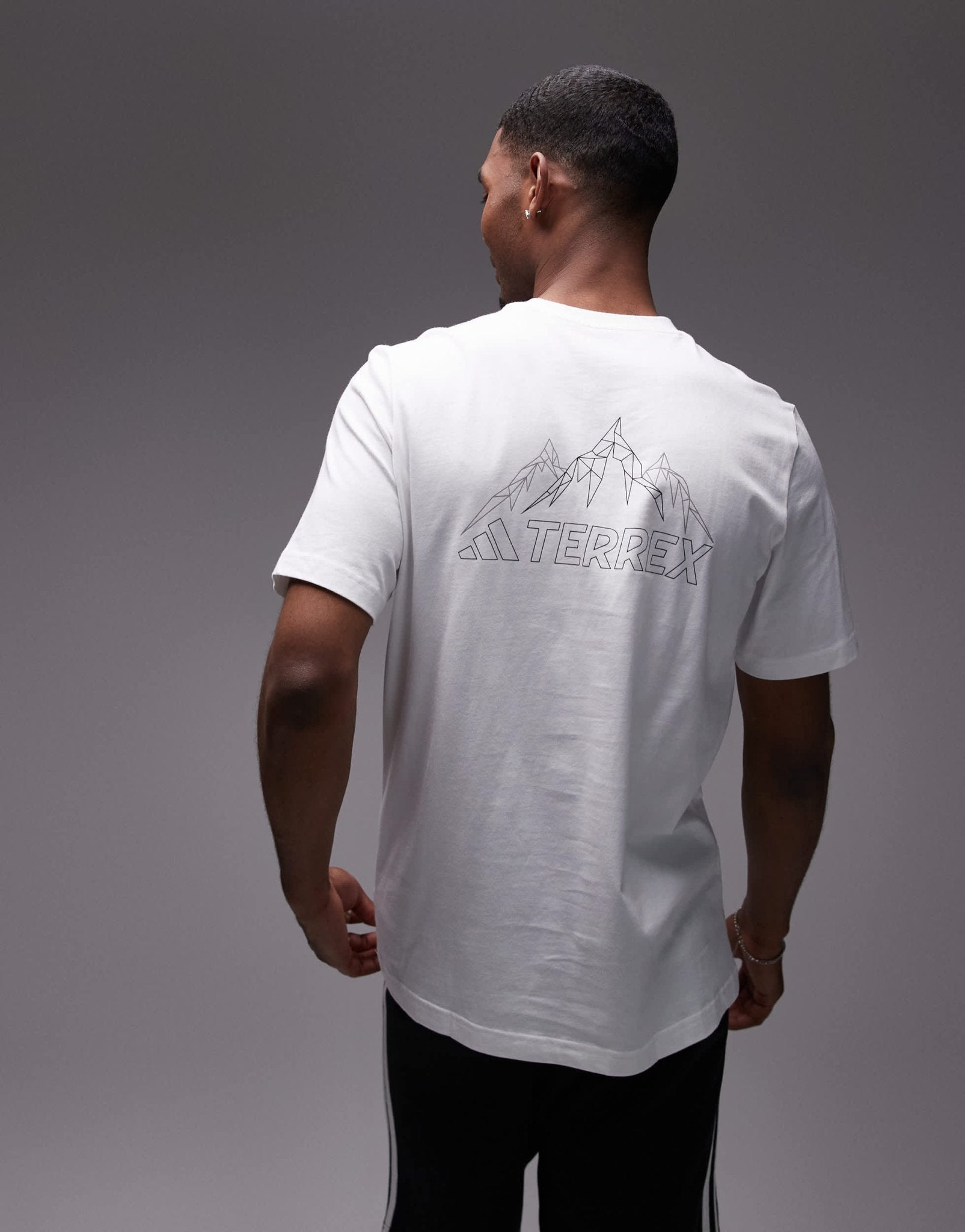 adidas Training Outdoor Terrex t-shirt with chest logo in white - ASOS Sample Sale