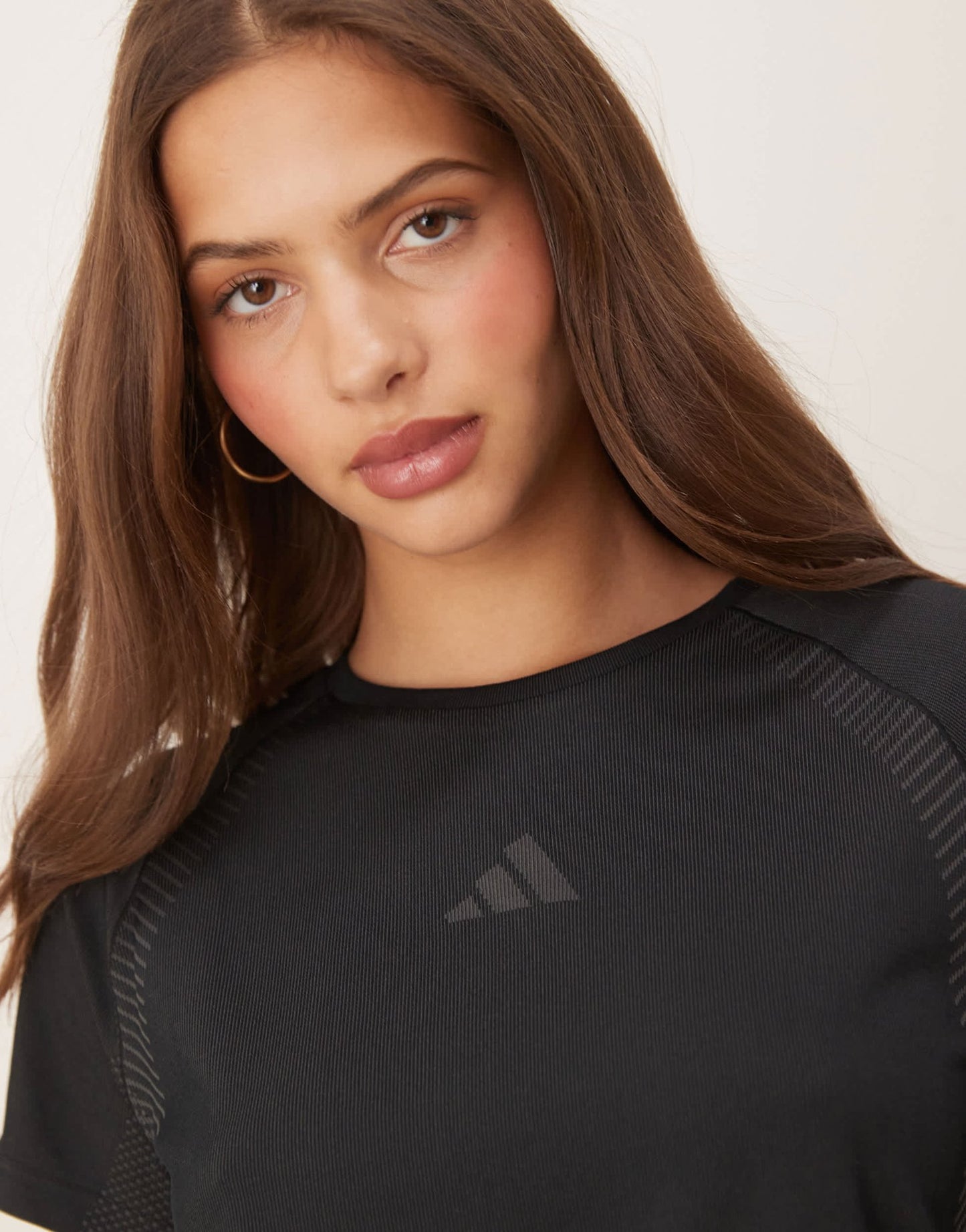 adidas Training seamless t-shirt in black - ASOS Sample Sale