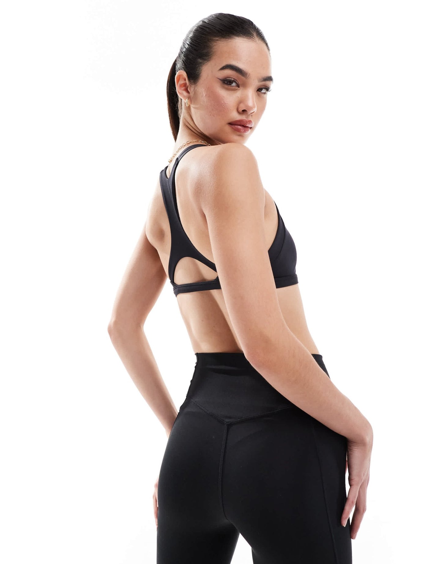 adidas Training Strength light support bra in black - ASOS Sample Sale