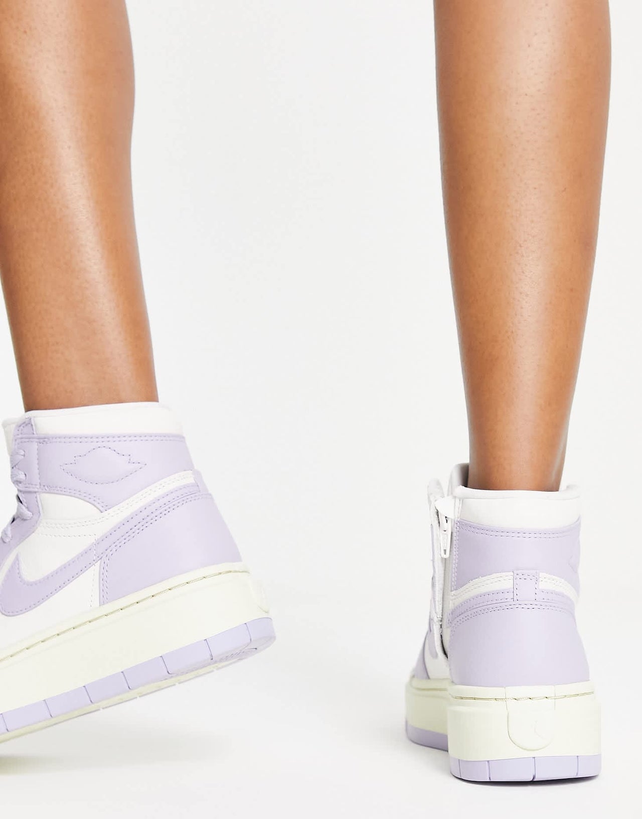 Air Jordan 1 Elevate Mid trainers in titanium lilac - ASOS Sample Sale