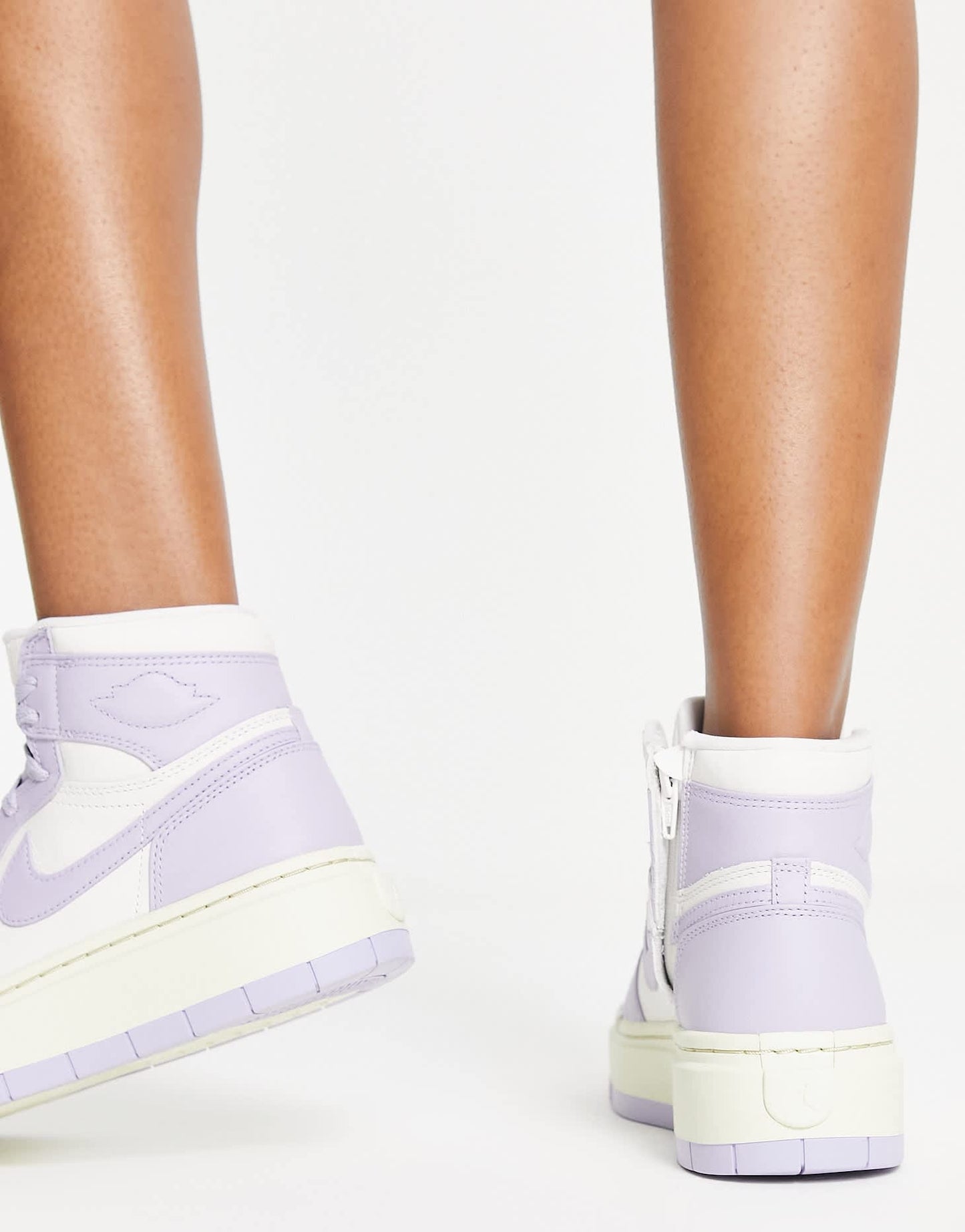 Air Jordan 1 Elevate Mid trainers in titanium lilac - ASOS Sample Sale