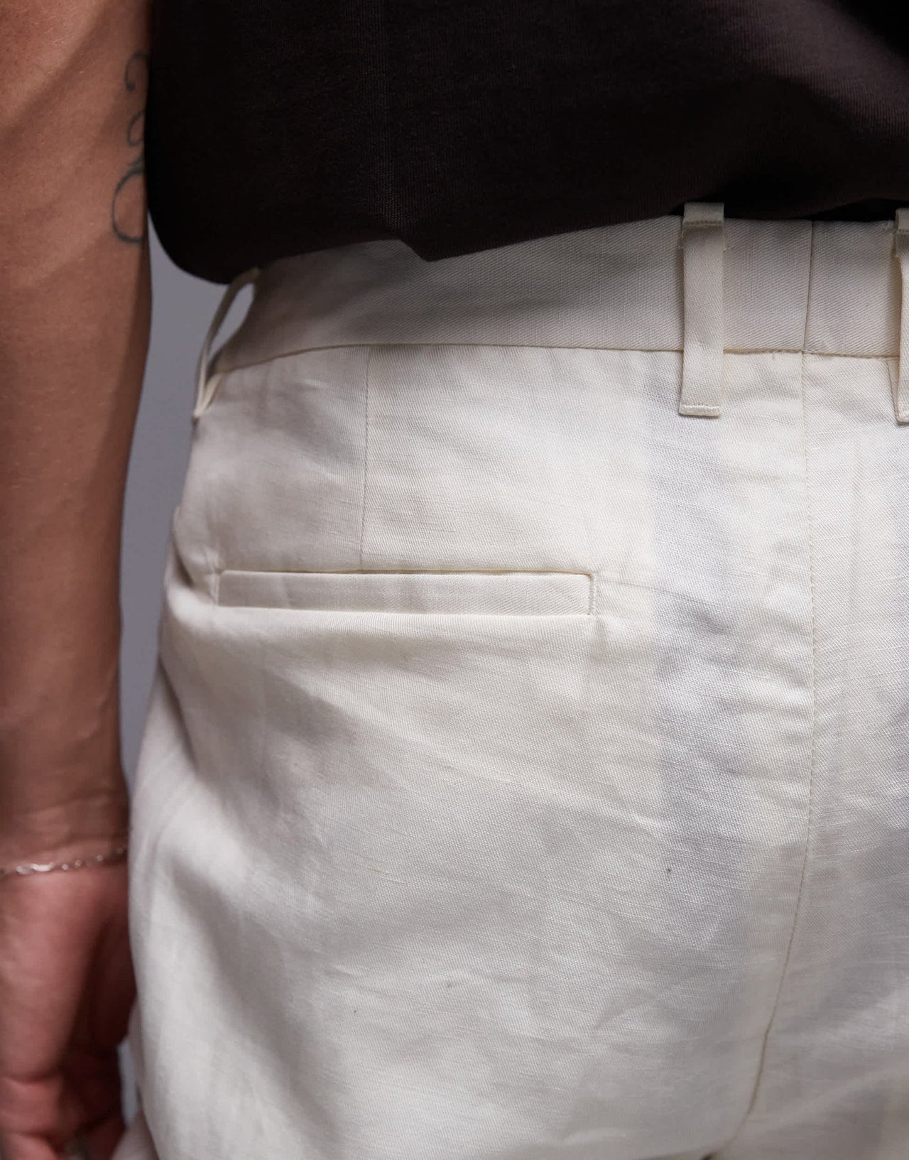 Allsaints cross tallis in wheatgrass taupe - ASOS Sample Sale