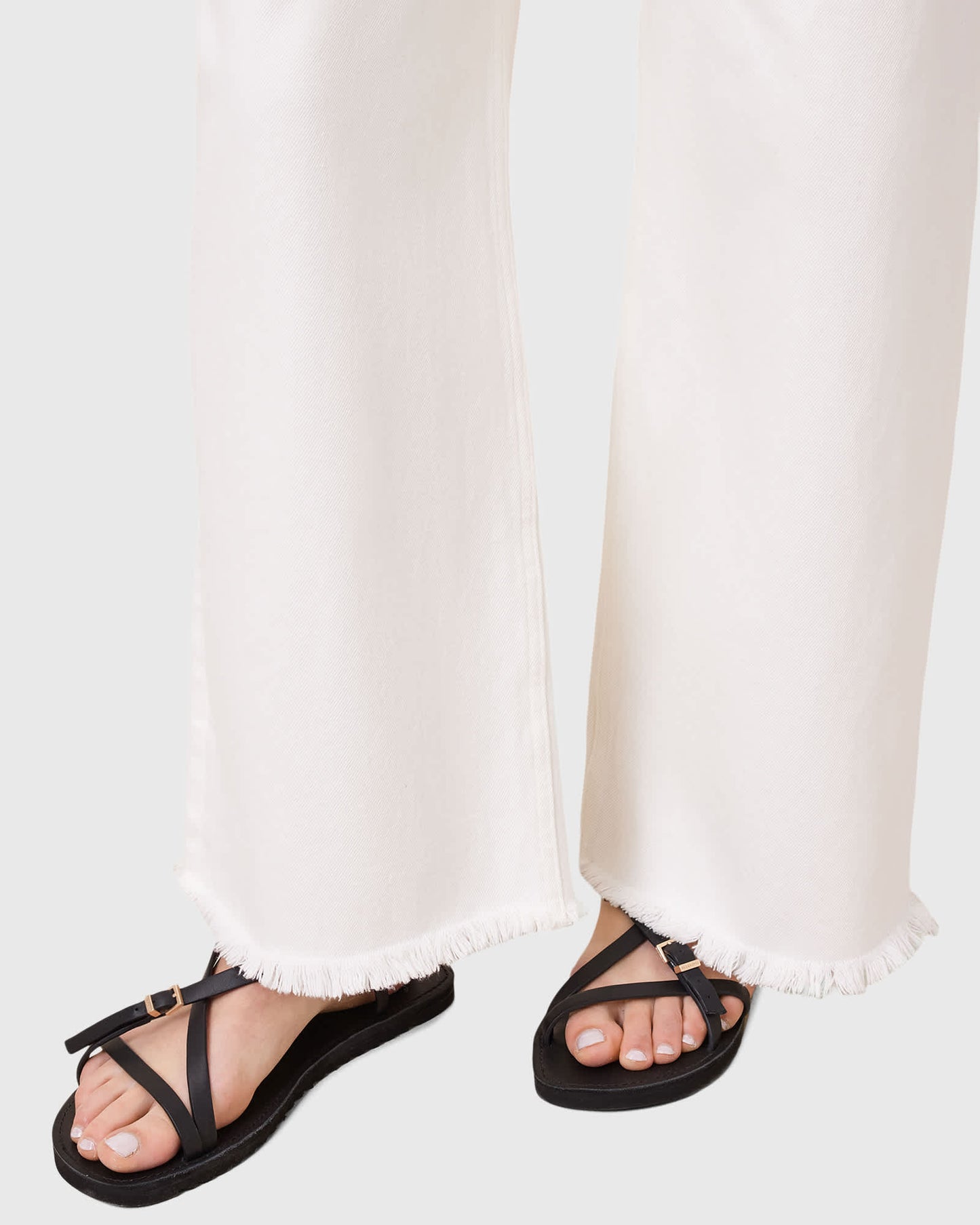 Allsaints Tyla sandals in black - ASOS Sample Sale