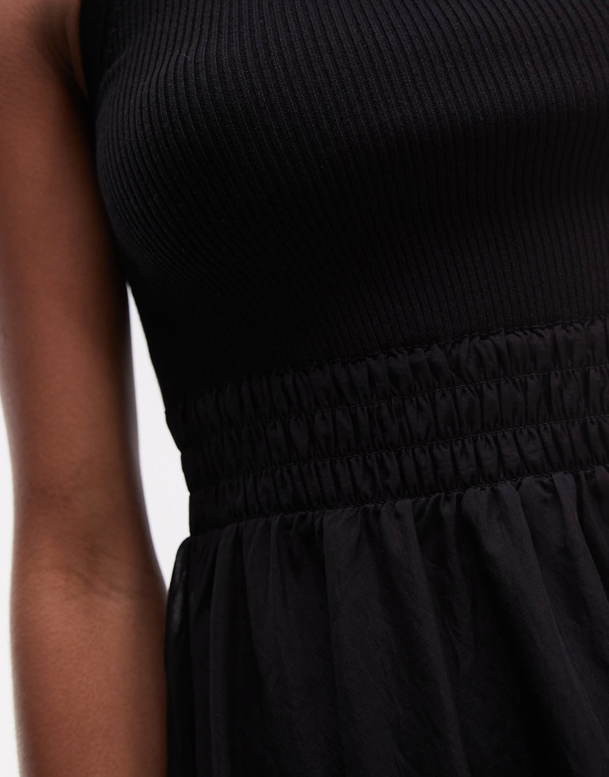 Allsaints zenia dress in black - ASOS Sample Sale