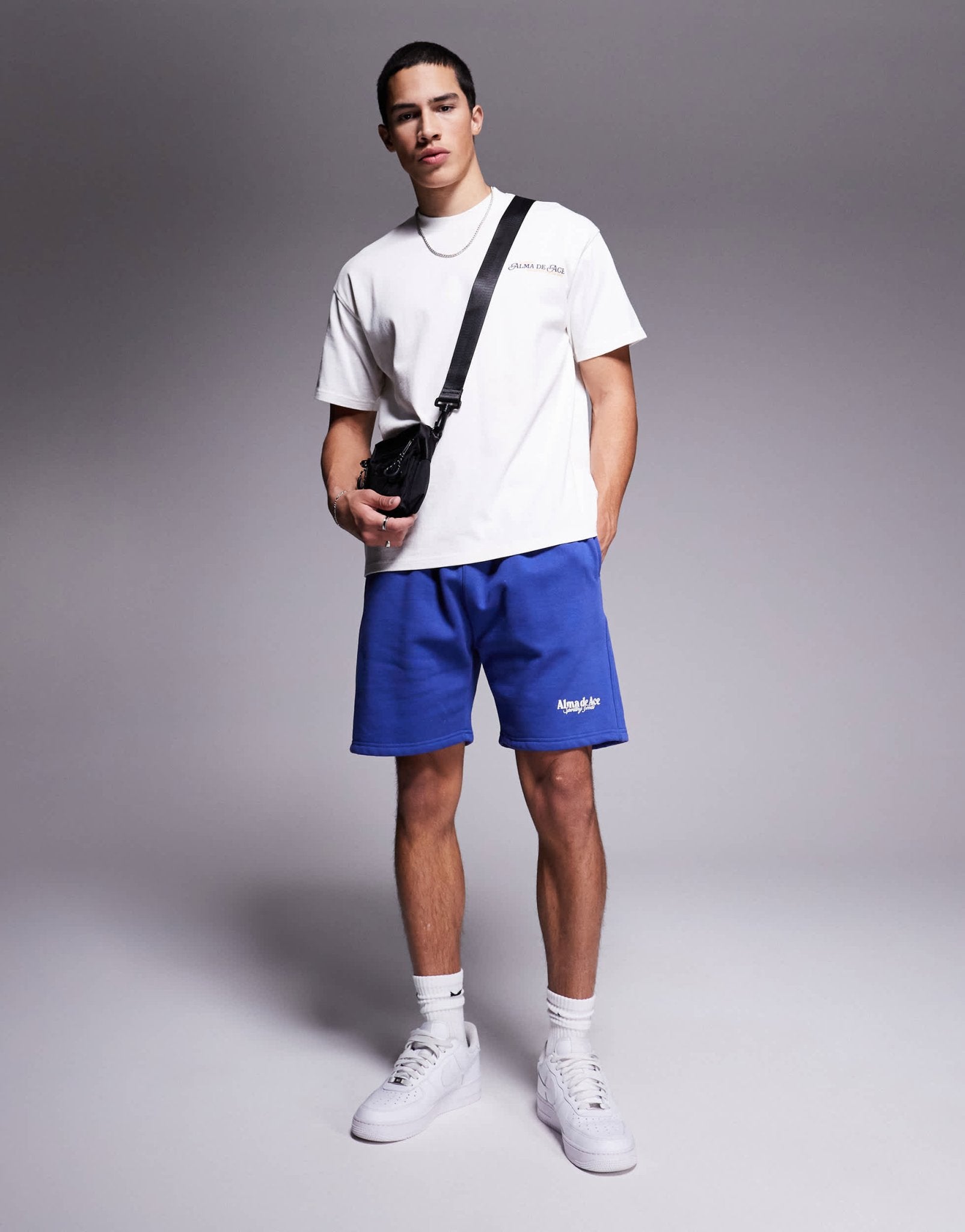 Alma De Ace graphic back print 240gsm t-shirt in white - ASOS Sample Sale