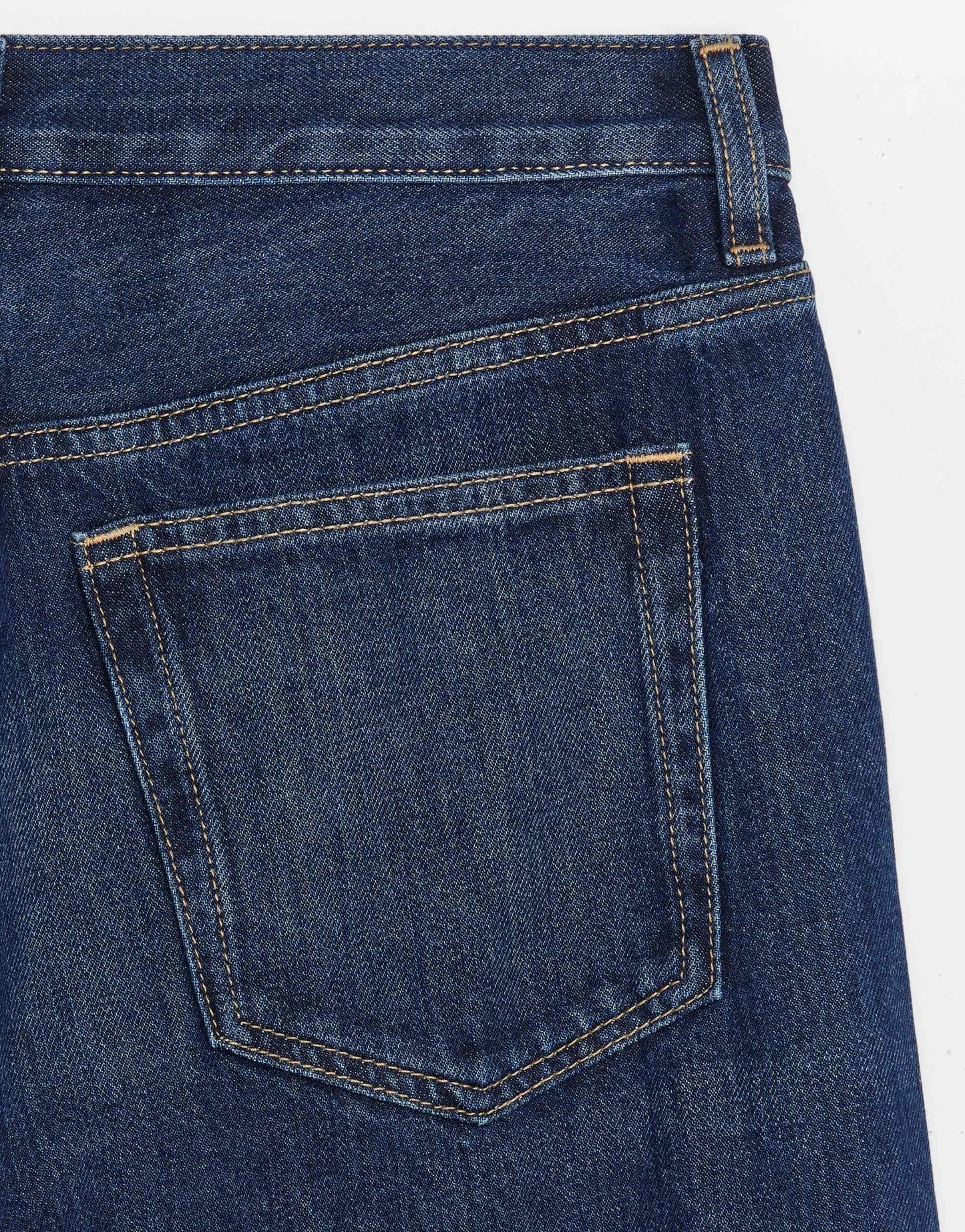 ARKET Cloud low rise baggy wide leg jeans in dusty blue - ASOS Sample Sale