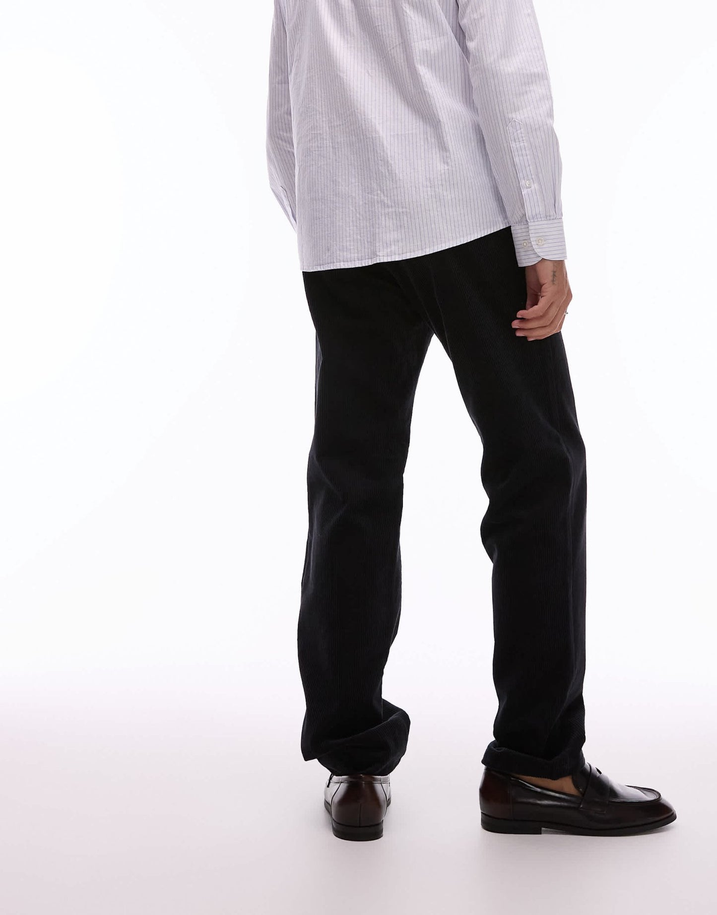 ARKET cord chino trousers in black - ASOS Sample Sale