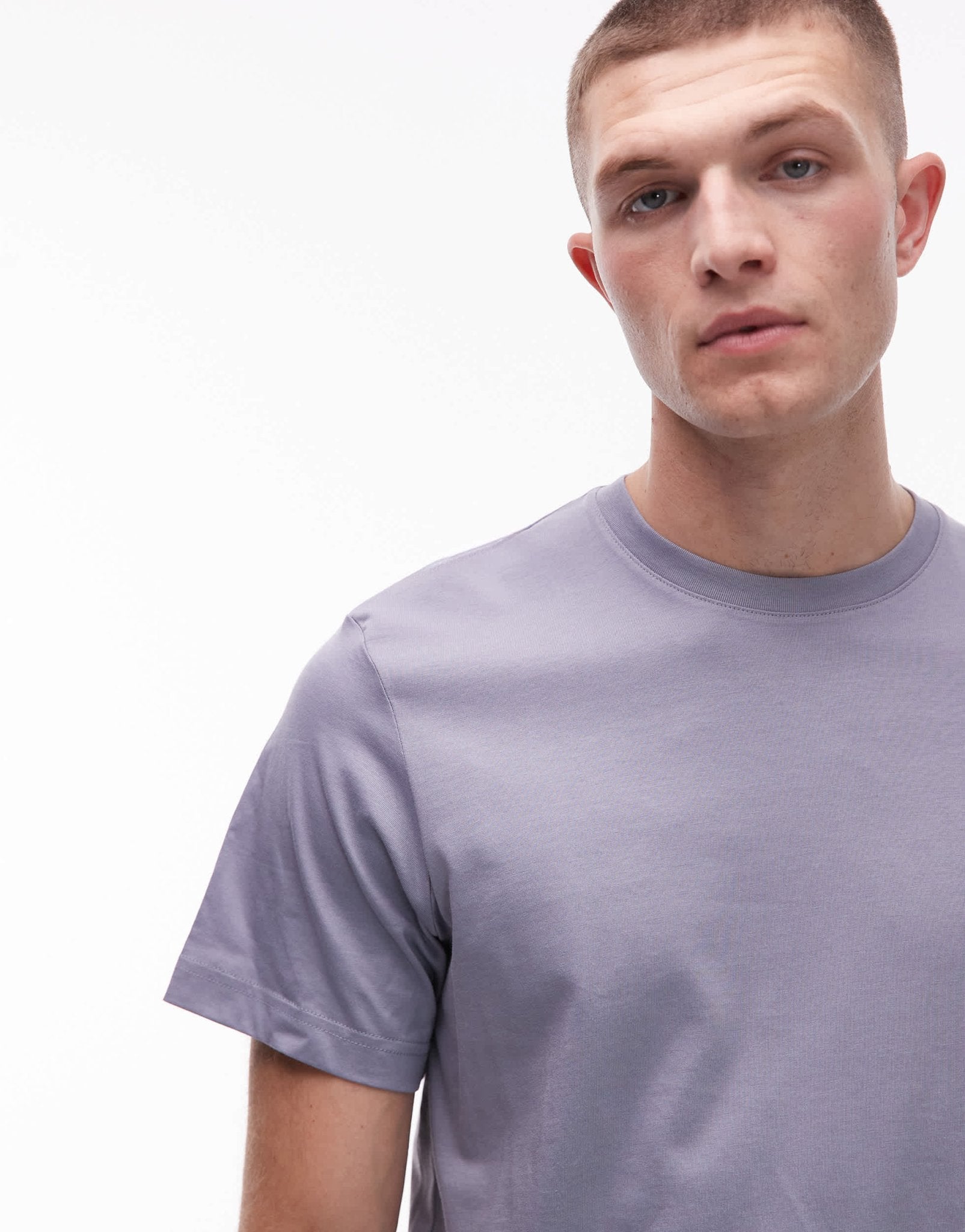 ARKET jersey t-shirt in blue - ASOS Sample Sale