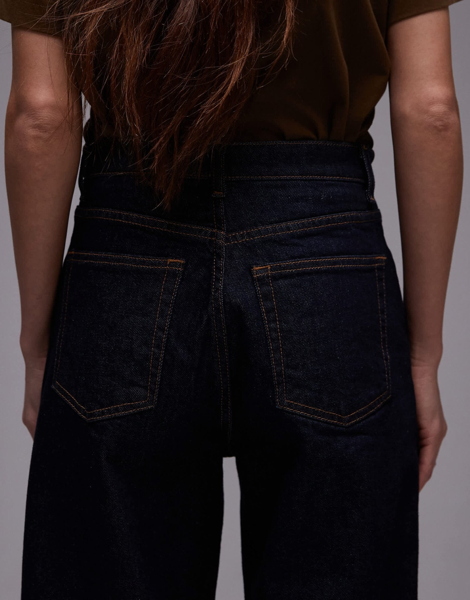 ARKET Lupine high rise wide leg jeans in rinse wash blue - ASOS Sample Sale