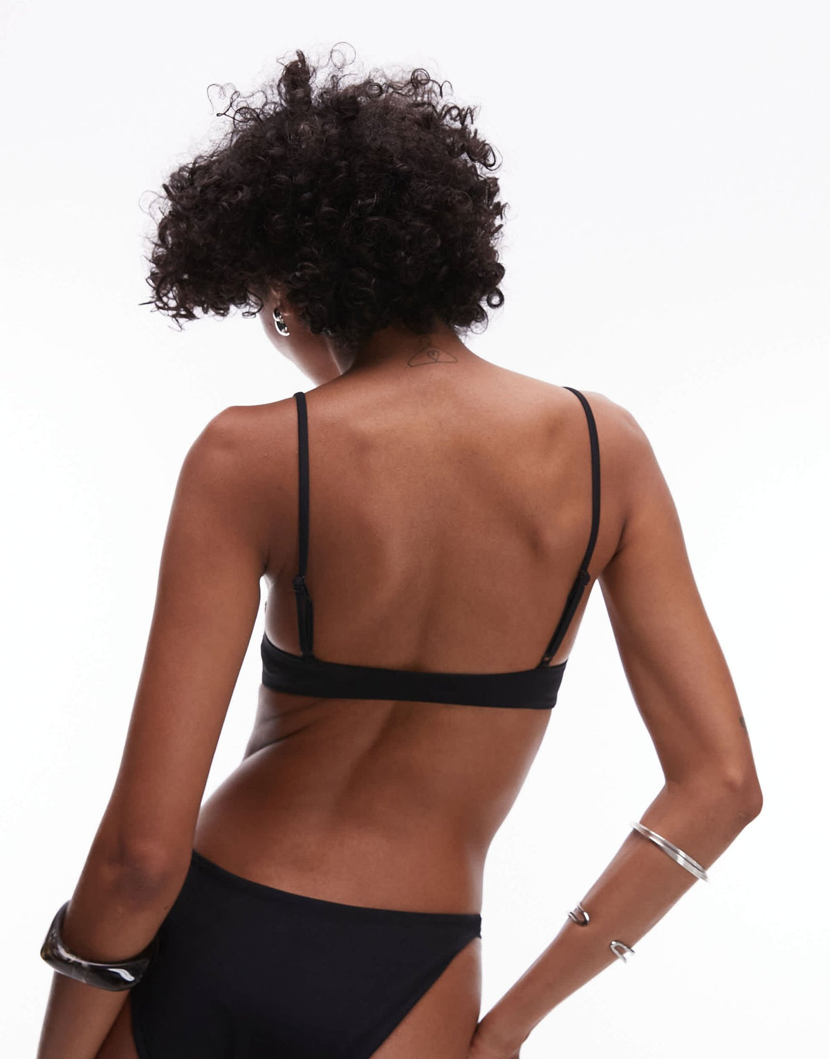 ARKET mix & match smock bikini bottom in black - ASOS Sample Sale