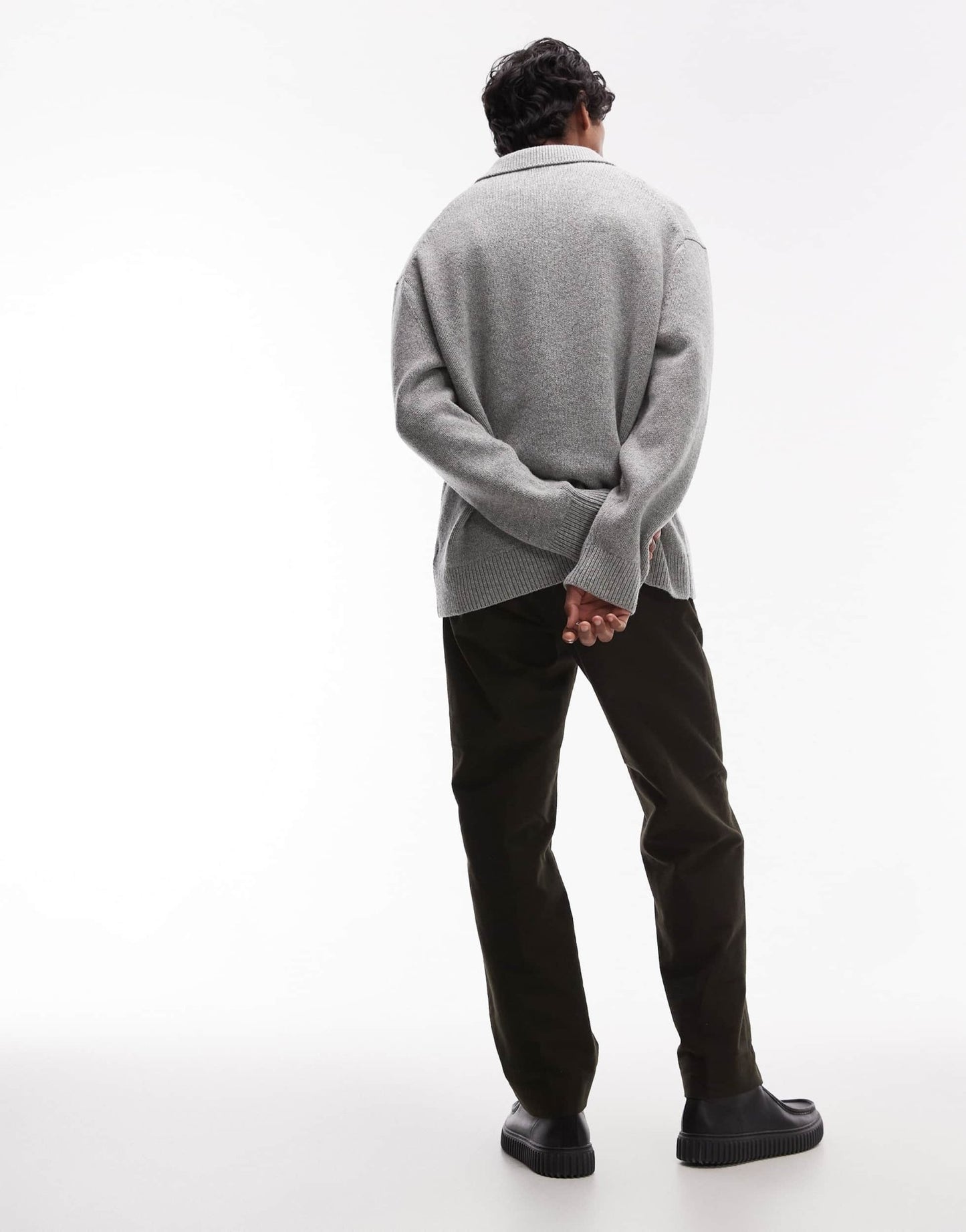 ARKET moleskin trousers in Khaki - ASOS Sample Sale