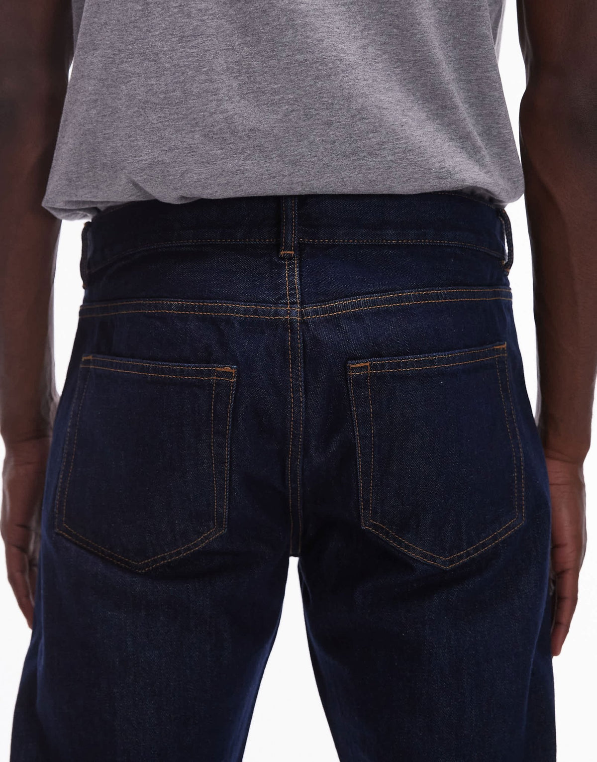 ARKET Park regular straight fit jeans in rinse wash blue - ASOS Sample Sale